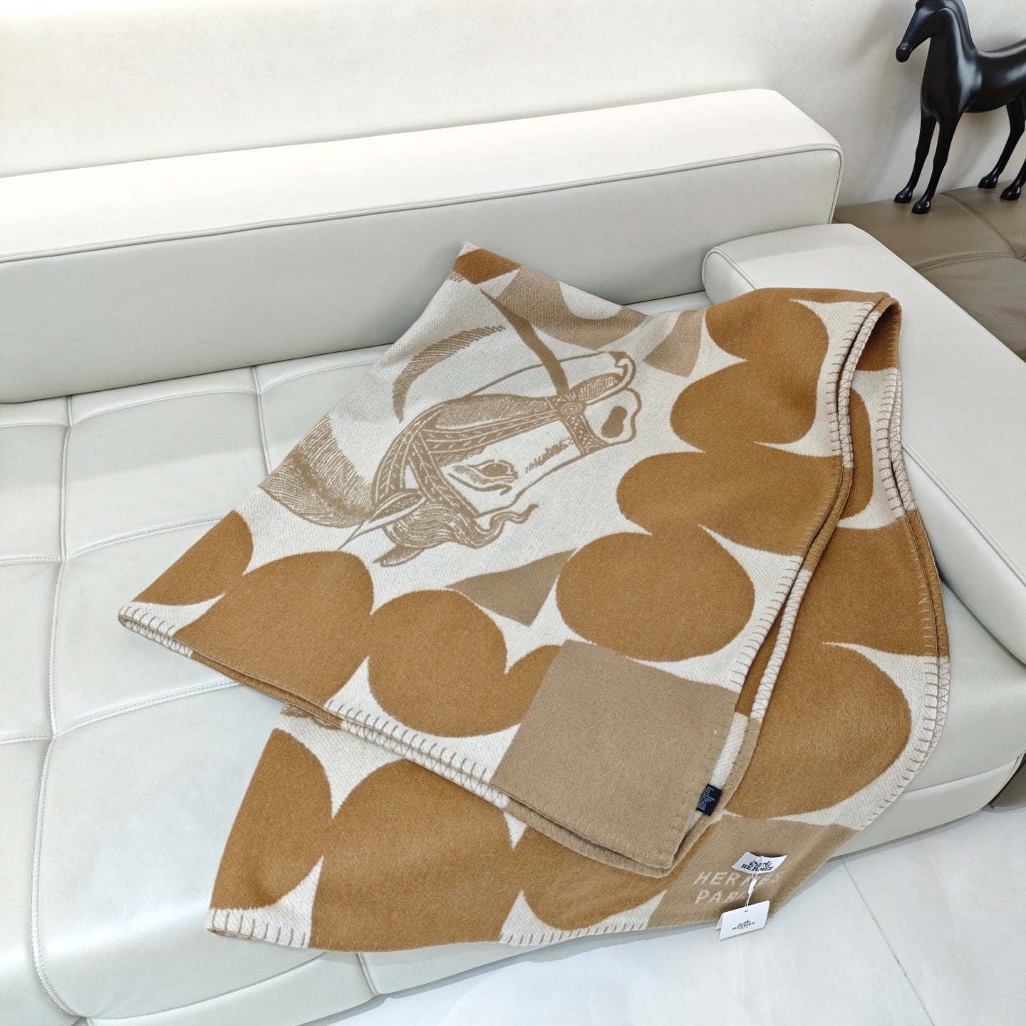 HERMES CHEVAL JOKER THROW BLANKET