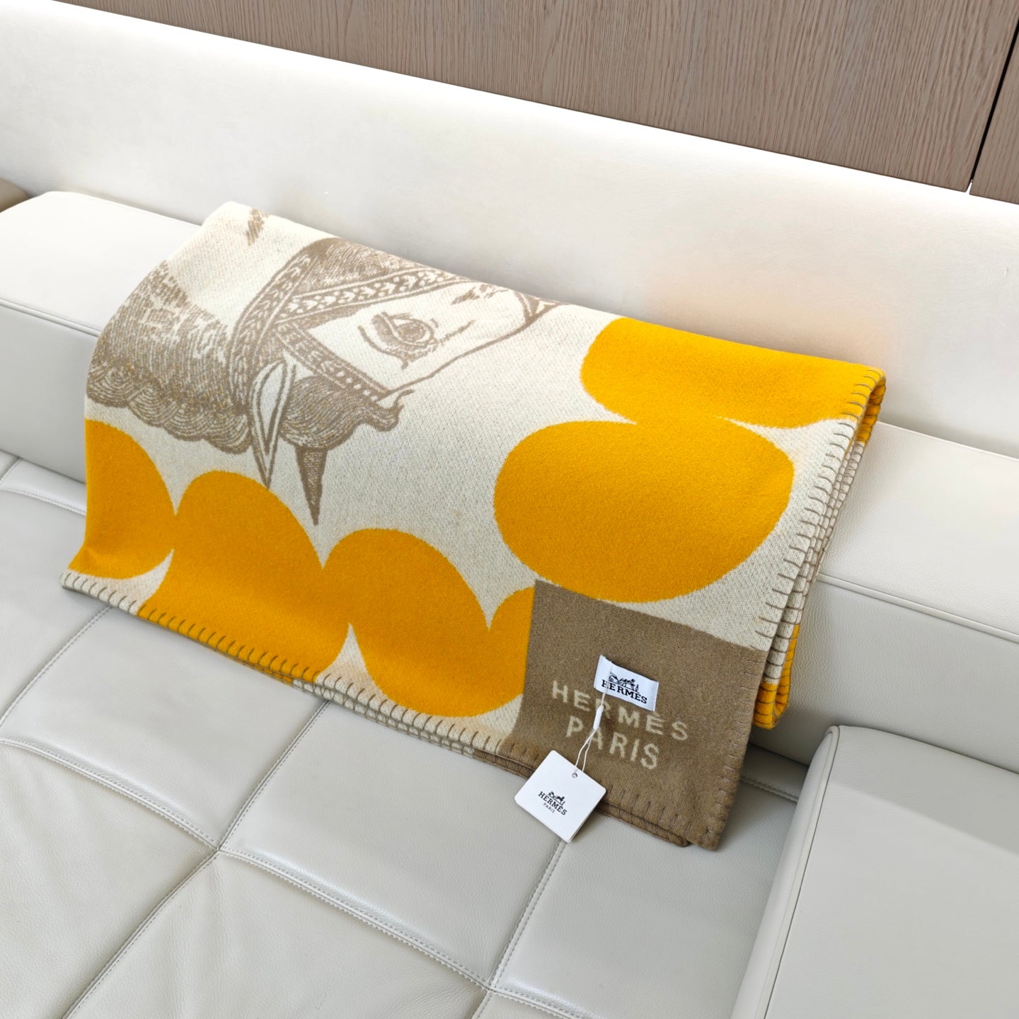 HERMES CHEVAL JOKER THROW BLANKET