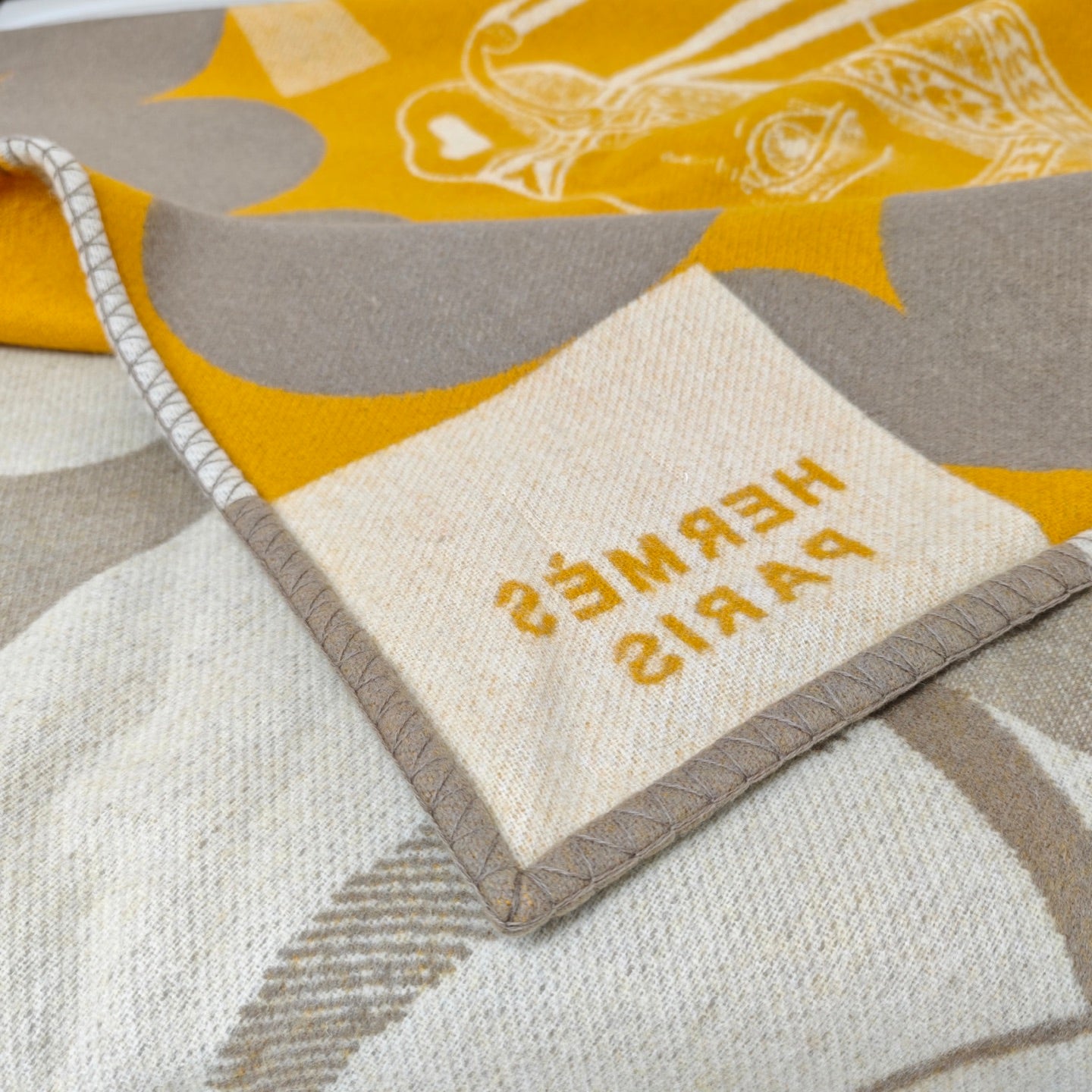 HERMES CHEVAL JOKER THROW BLANKET