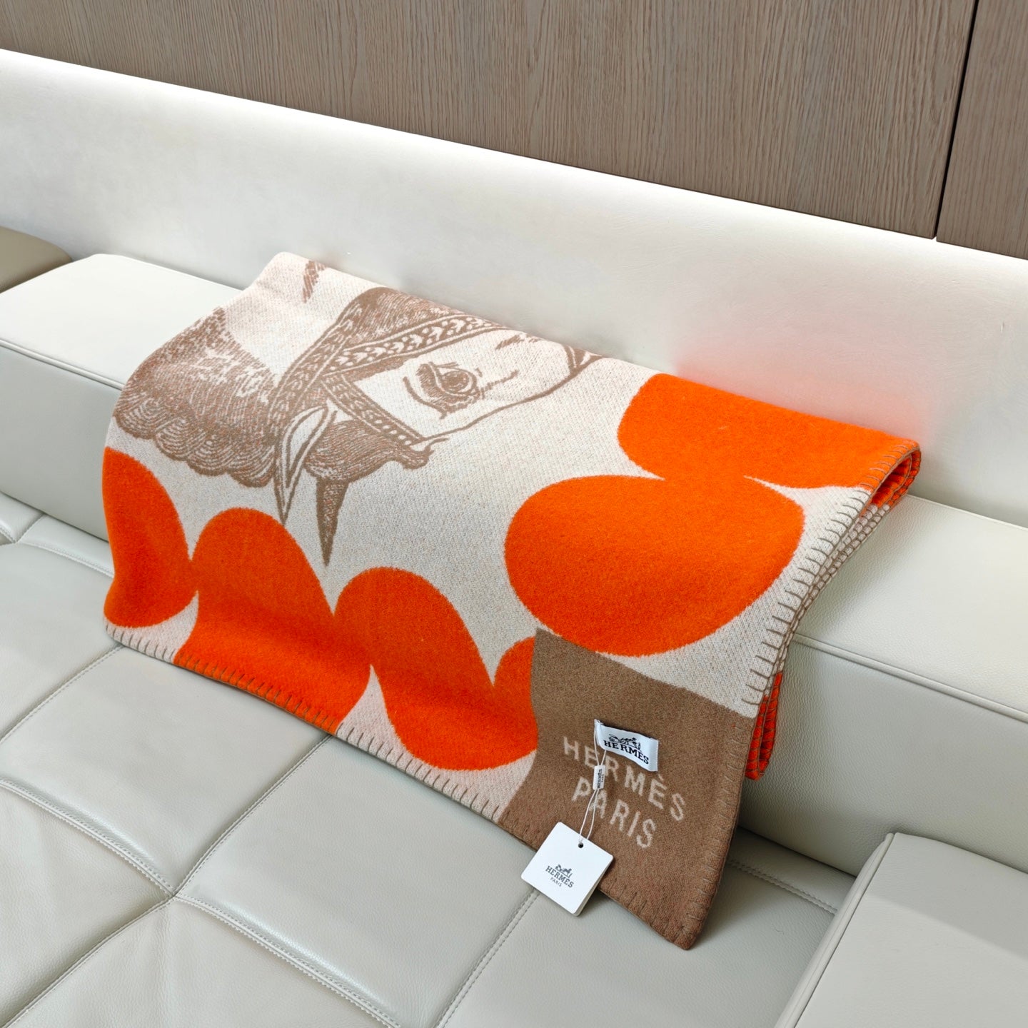 HERMES CHEVAL JOKER THROW BLANKET