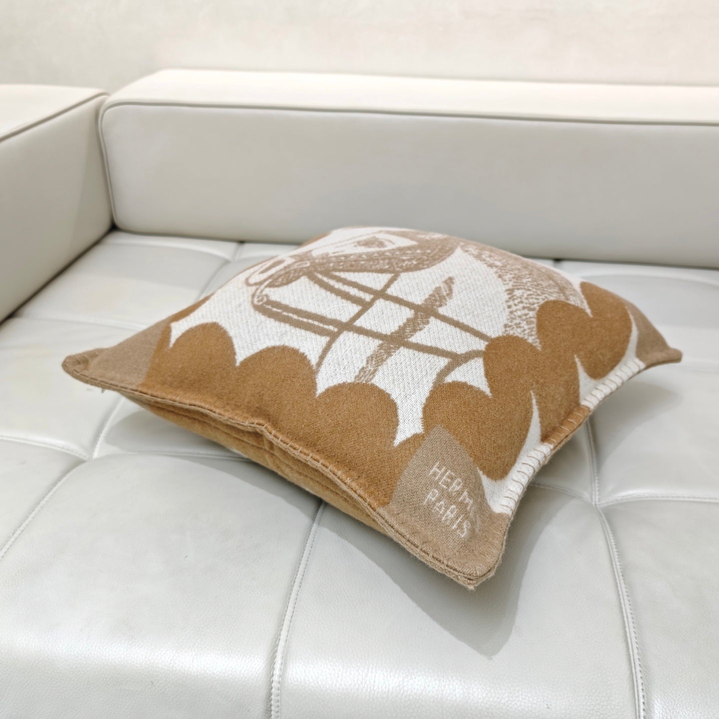 HERMES CHEVAL JOKER THROW PILLOW