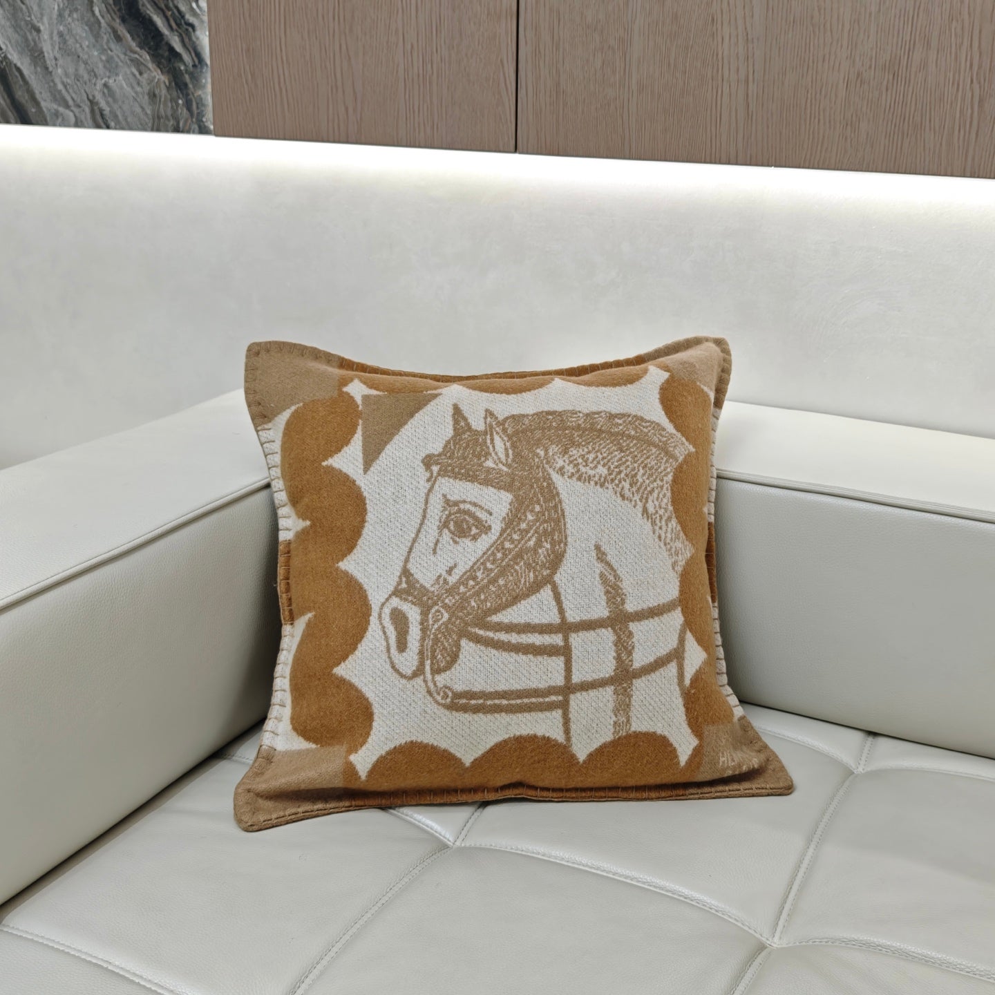 HERMES CHEVAL JOKER THROW PILLOW