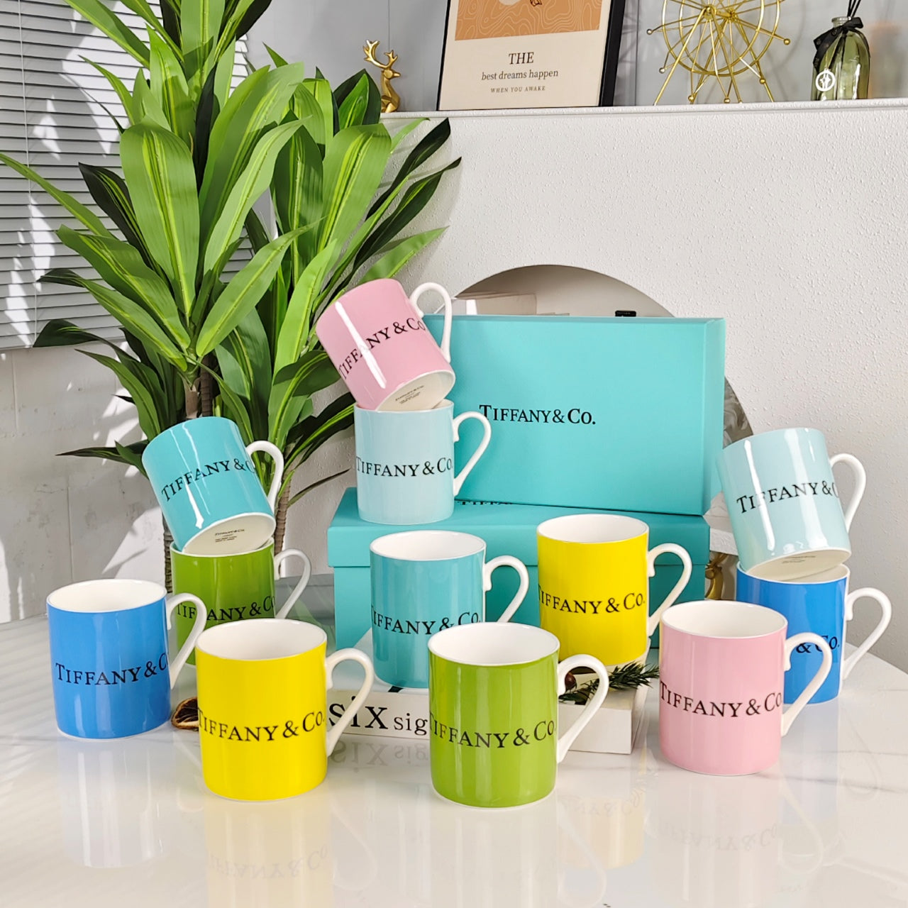 TIFFANY COFFEE MUG SET
