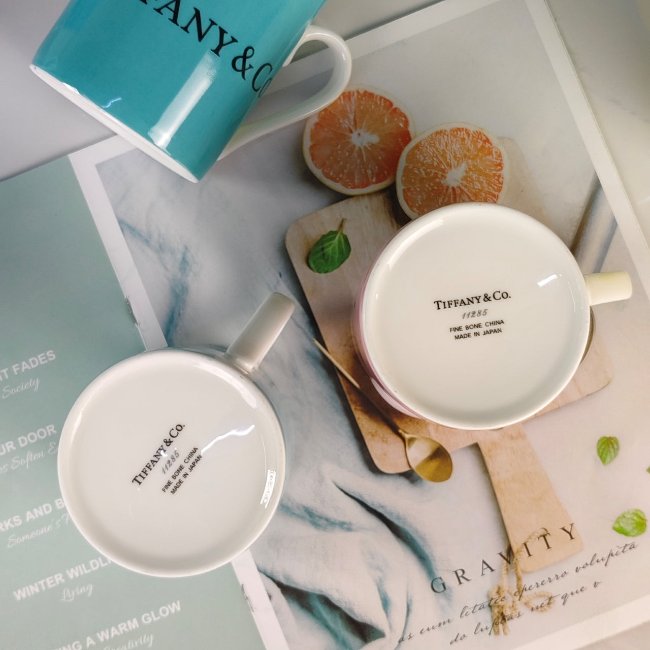 TIFFANY COFFEE MUG SET