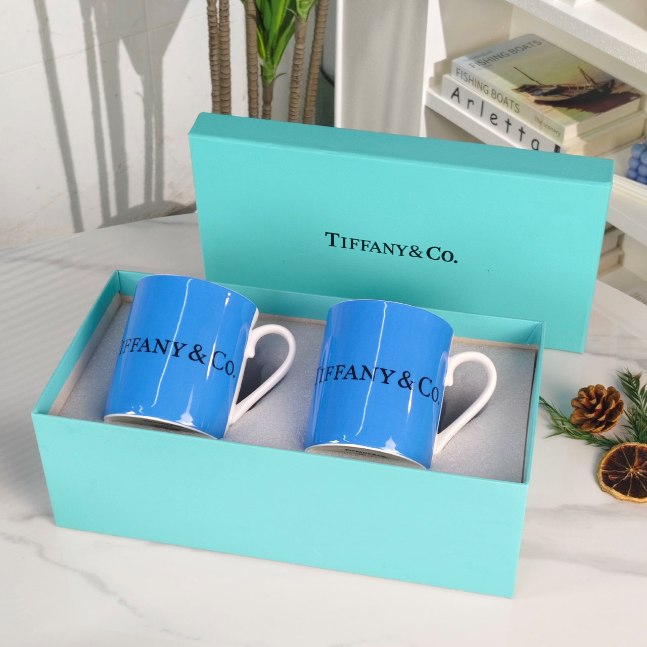 TIFFANY COFFEE MUG SET