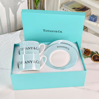 TIFFANY ENGLISH TEA CUP SET