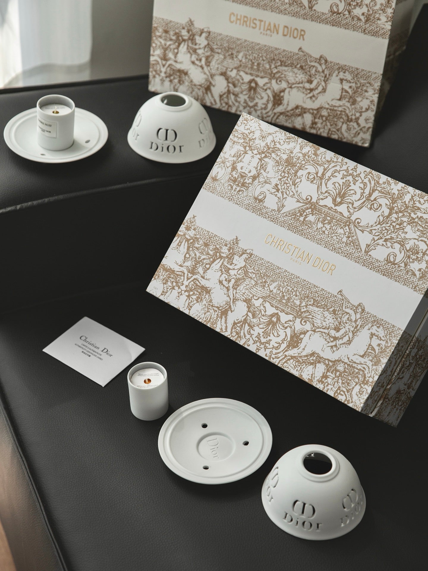 CHRISTIAN SCENTED CANDLES SET 2.0