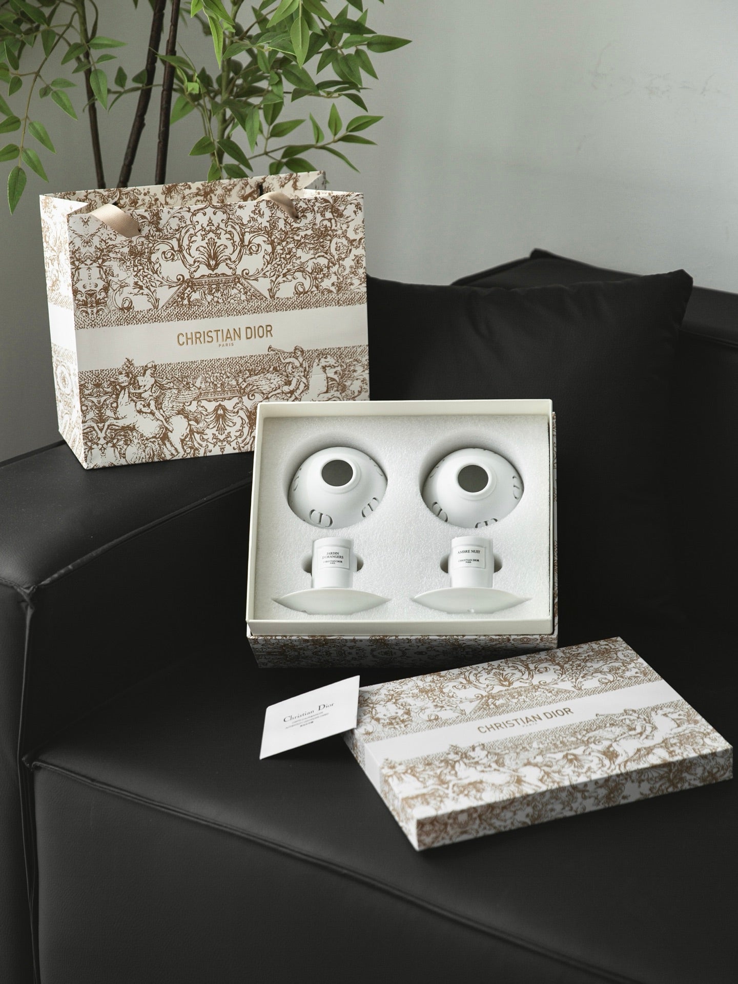 CHRISTIAN SCENTED CANDLES SET 2.0