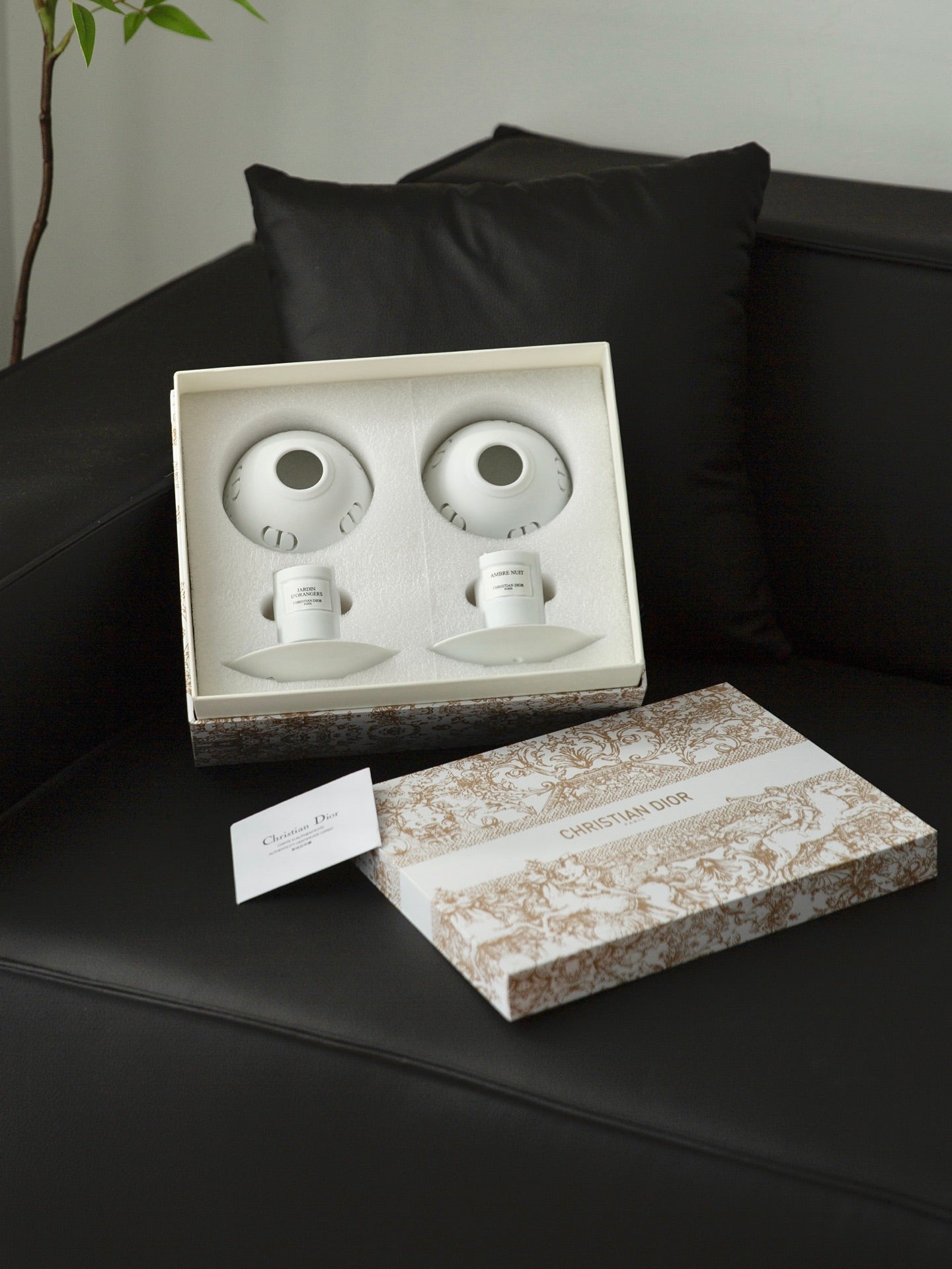 CHRISTIAN SCENTED CANDLES SET 2.0
