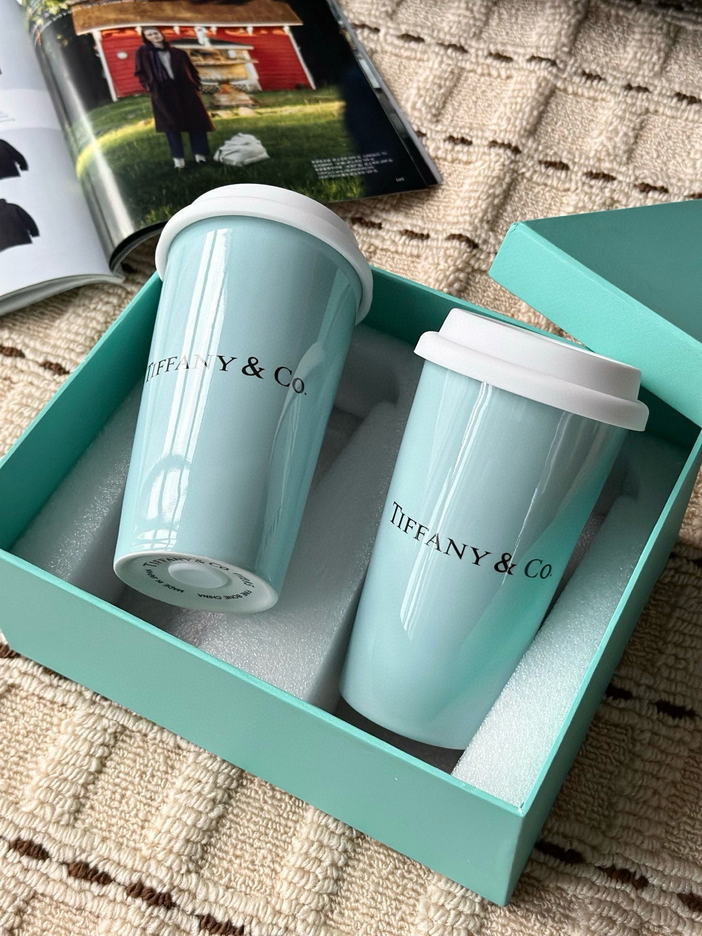 TIFFANY COFFEE FLASK