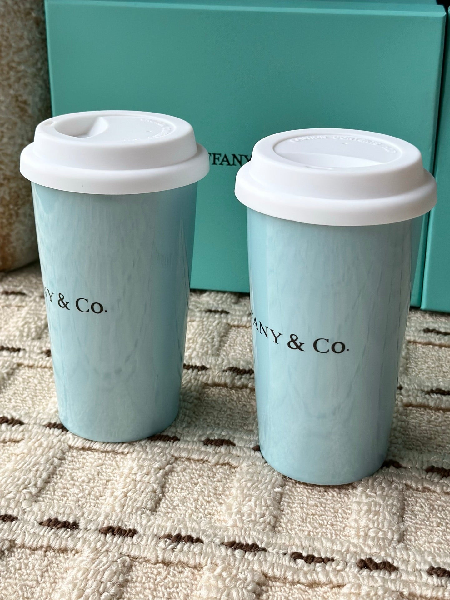 TIFFANY COFFEE FLASK