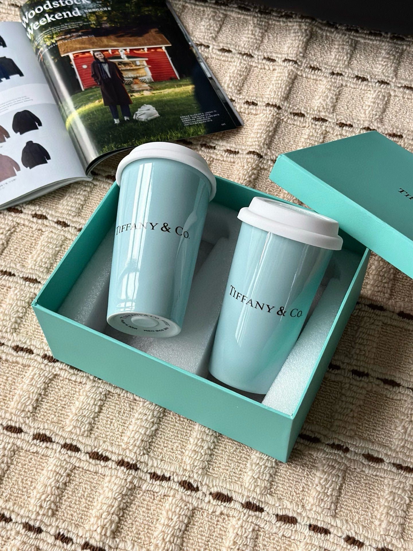 TIFFANY COFFEE FLASK