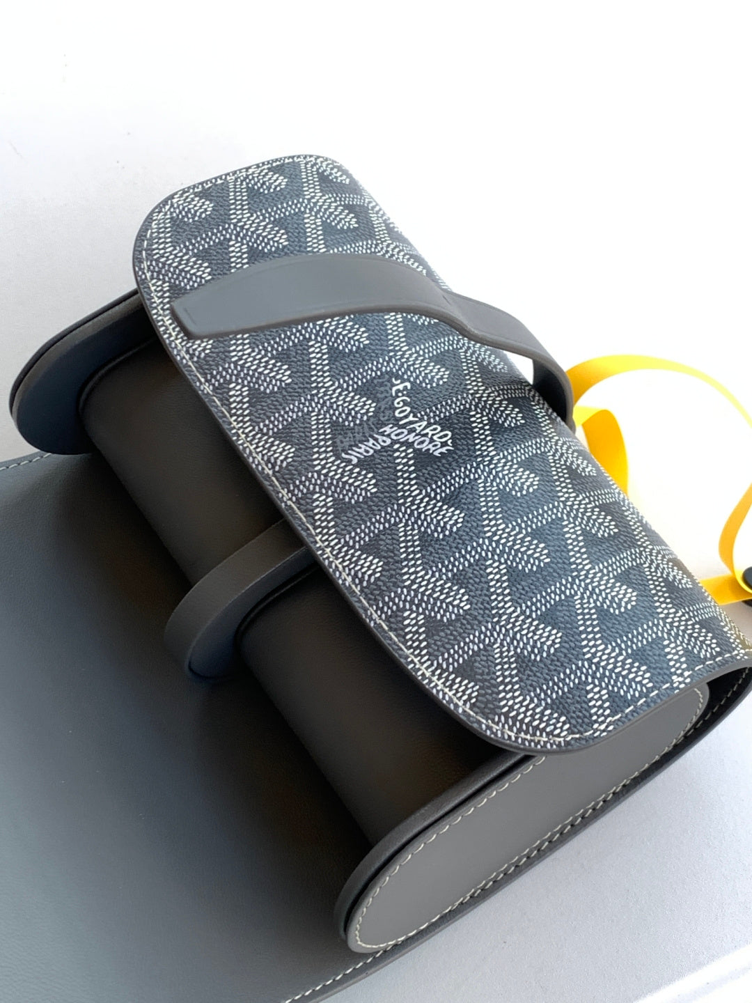 CUSTOM GOYARD 2 WATCH TRAVEL CASE