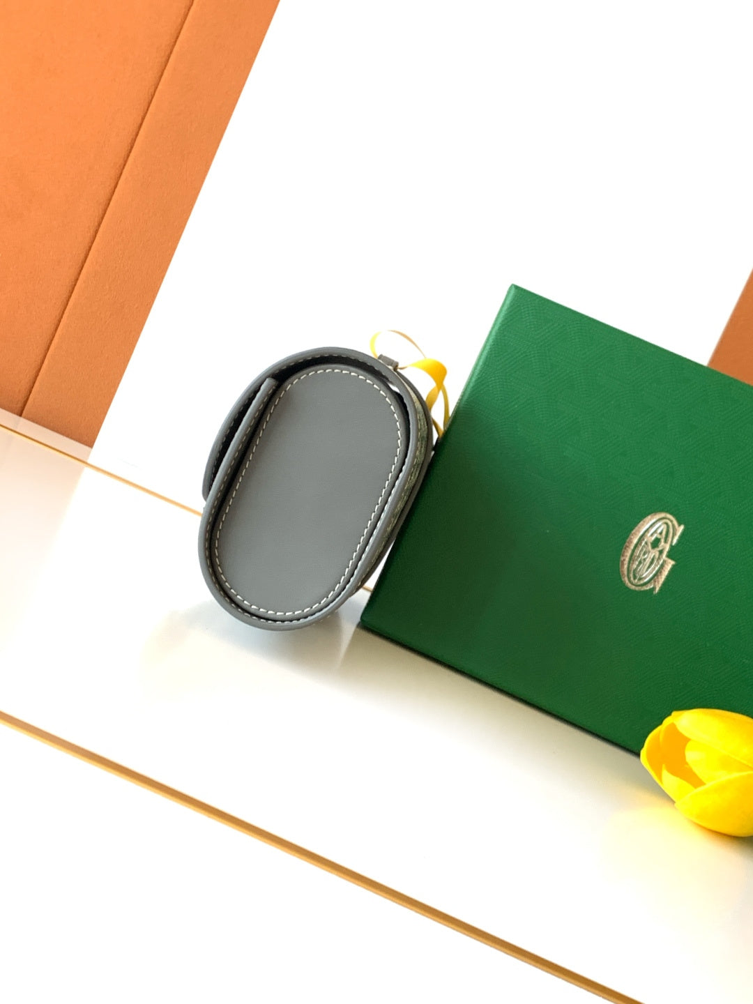 CUSTOM GOYARD 2 WATCH TRAVEL CASE
