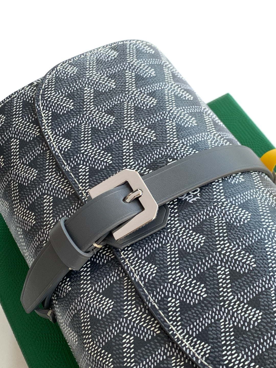 CUSTOM GOYARD 2 WATCH TRAVEL CASE
