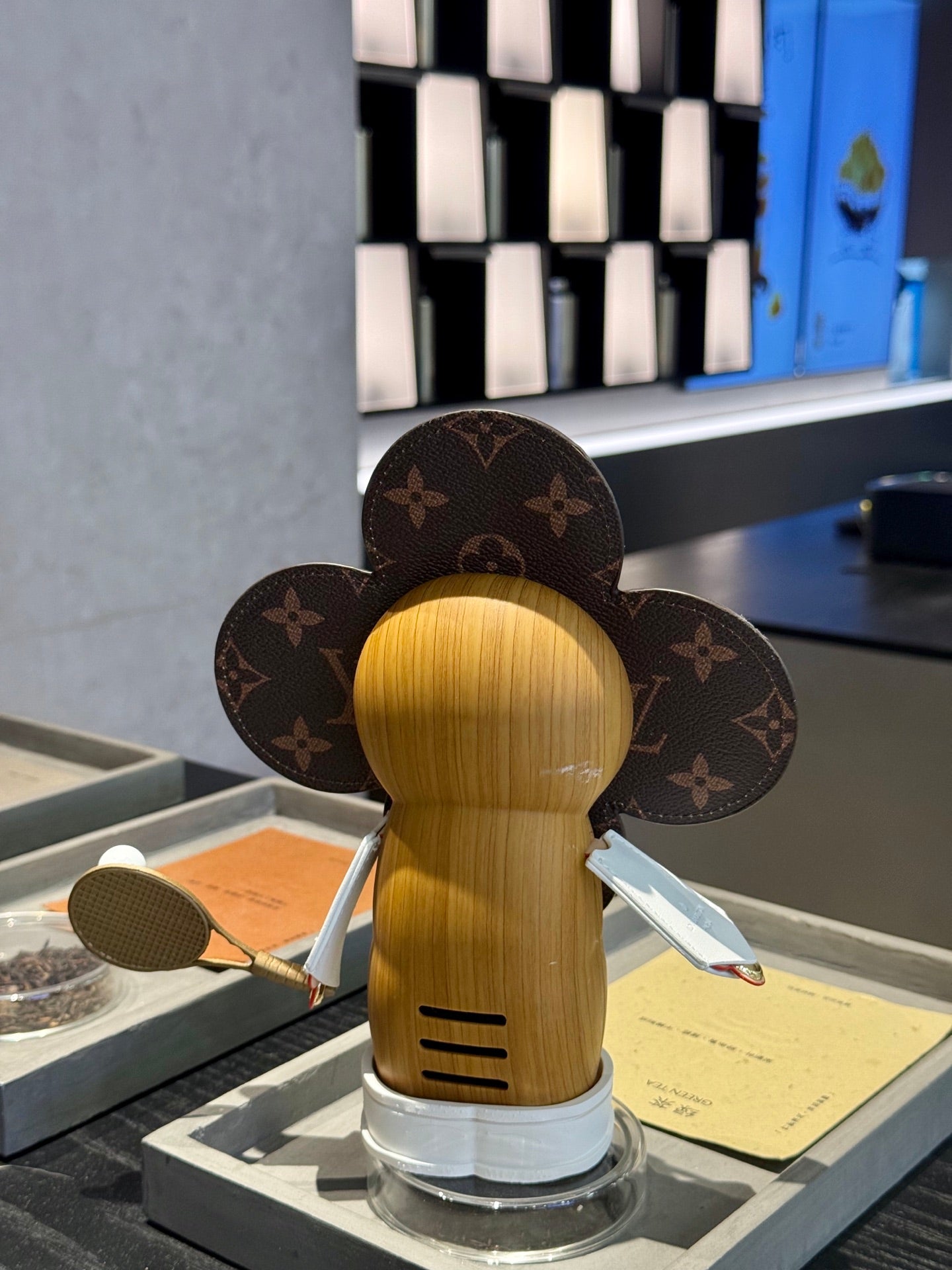 CUSTOM VIVIENNE SCENTED FIGURINE (BROWN TENNIS)