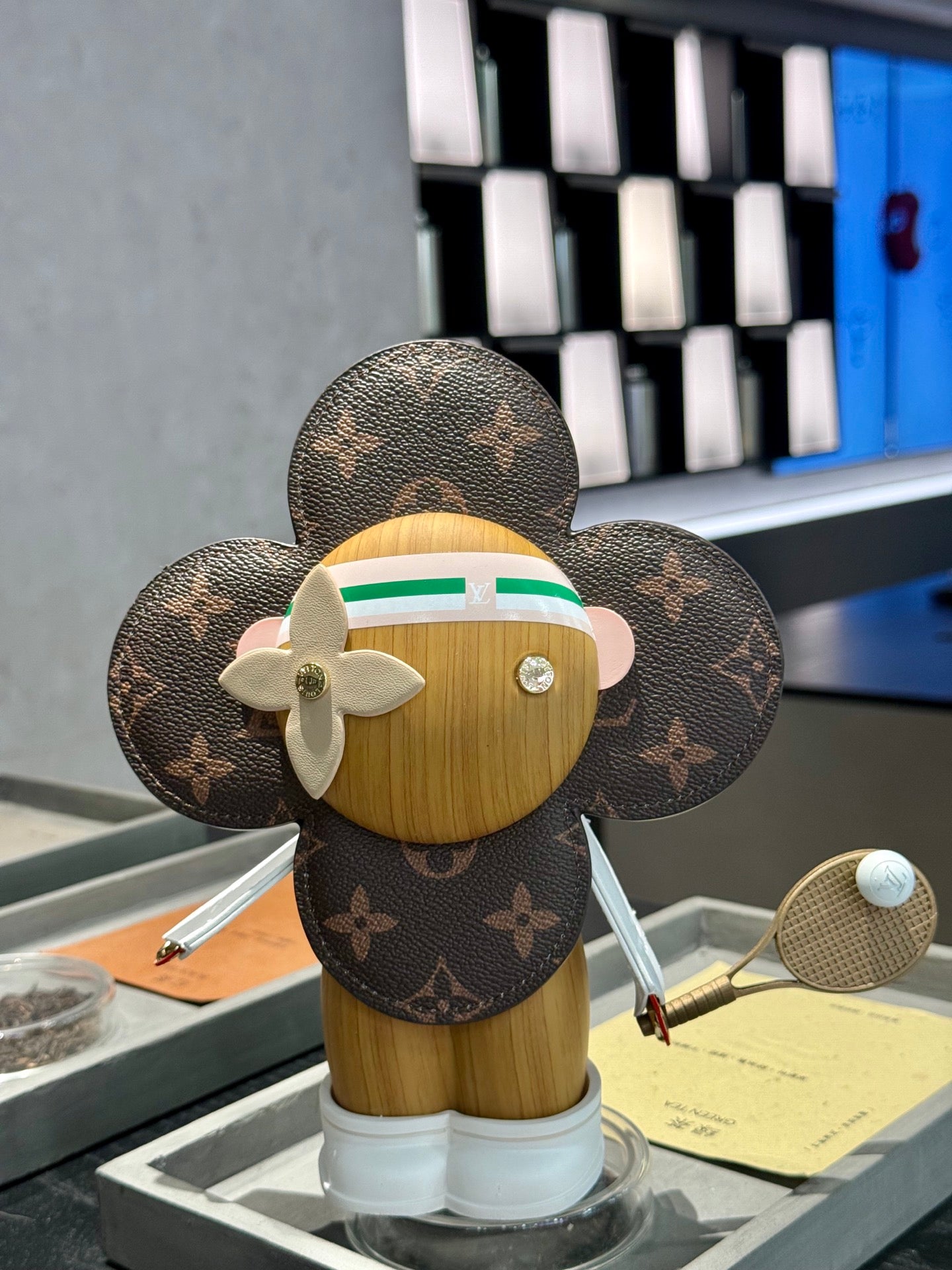 CUSTOM VIVIENNE SCENTED FIGURINE (BROWN TENNIS)
