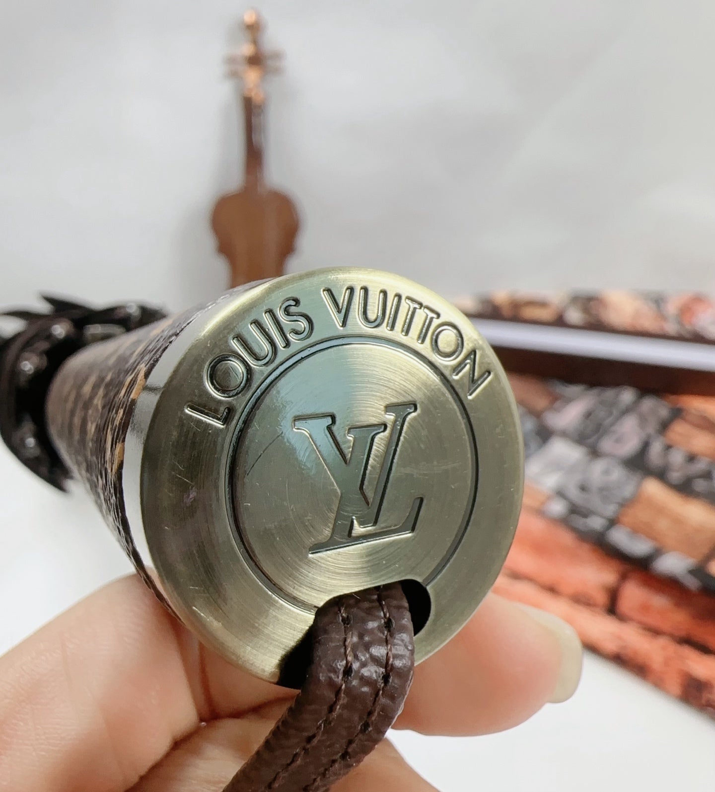 CUSTOM LV UMBRELLA