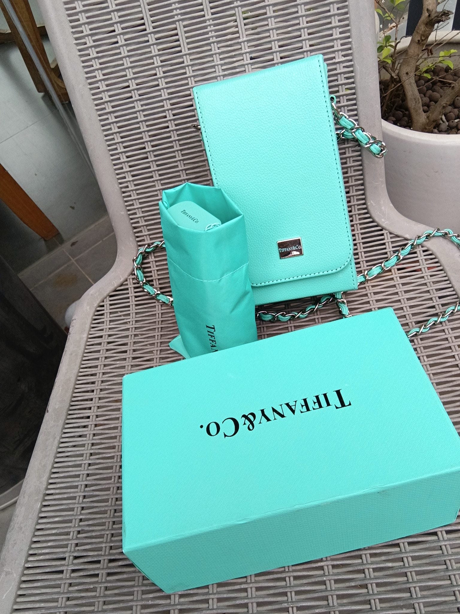 TIFFANY RETRACTABLE UMBRELLA