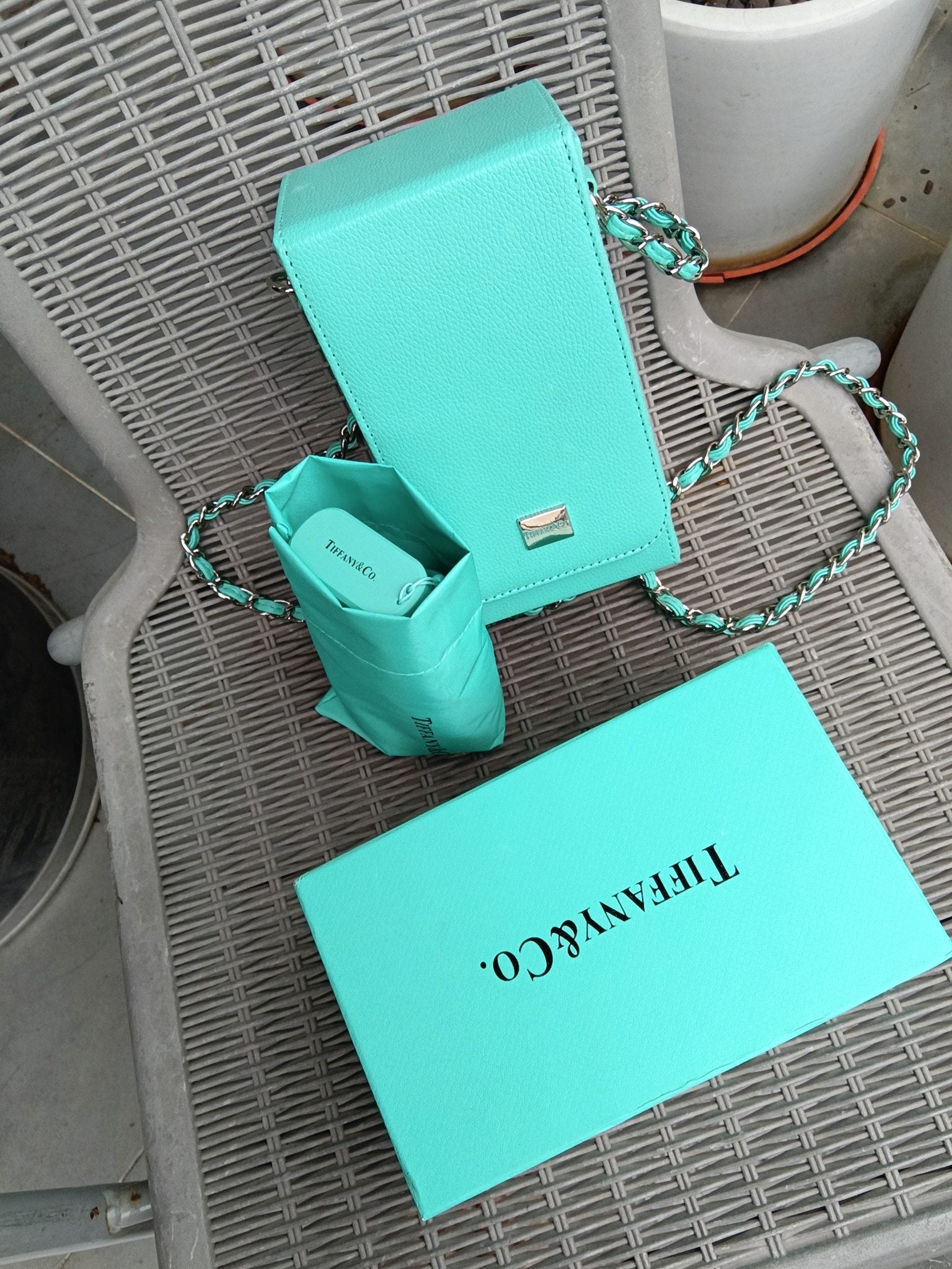 TIFFANY RETRACTABLE UMBRELLA