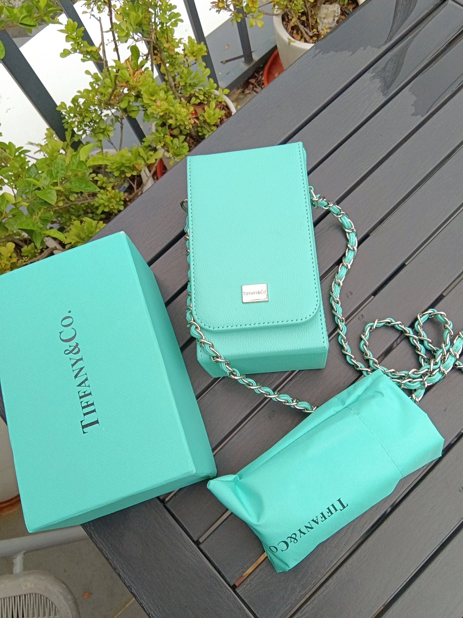 TIFFANY RETRACTABLE UMBRELLA