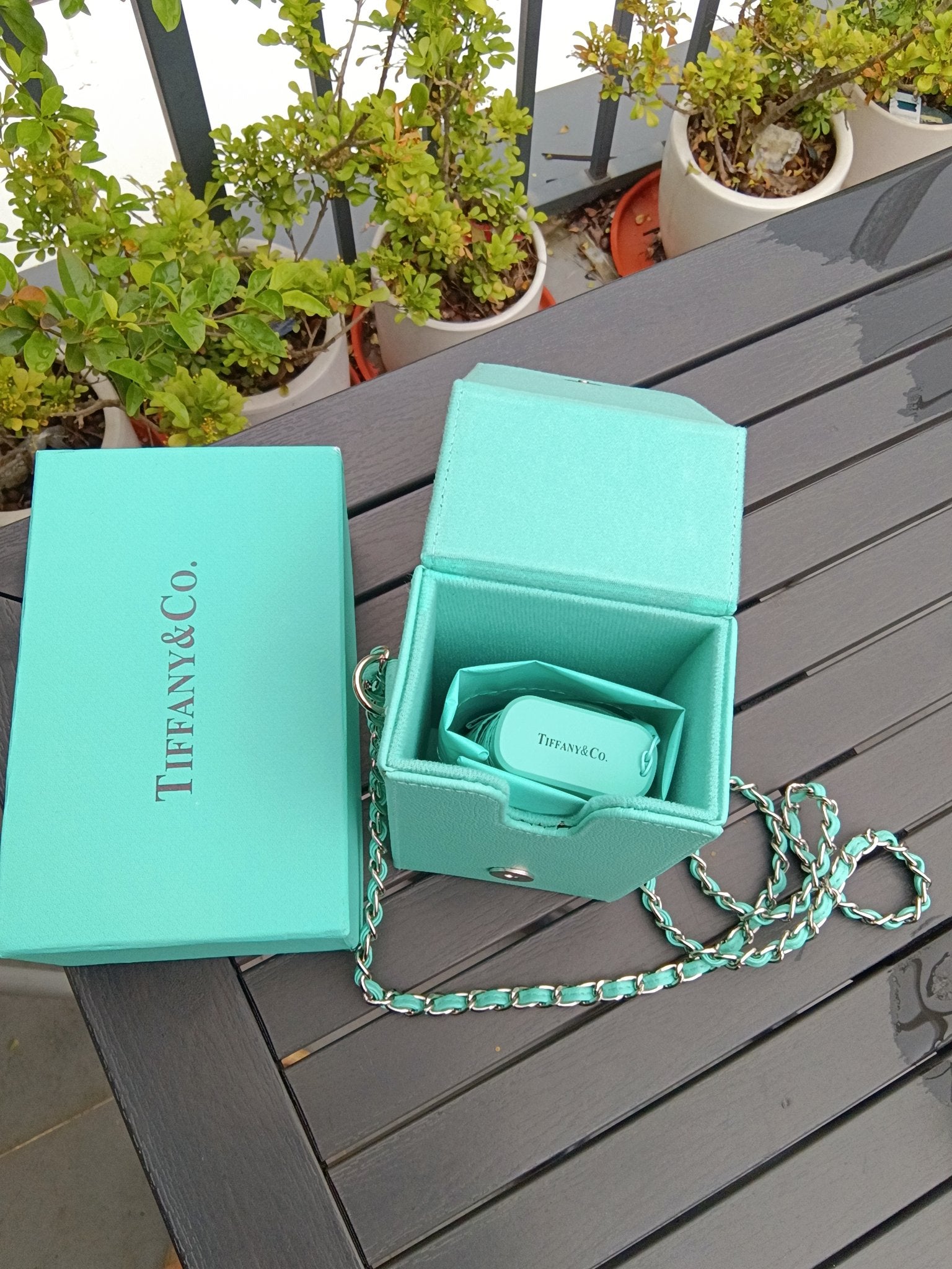 TIFFANY RETRACTABLE UMBRELLA