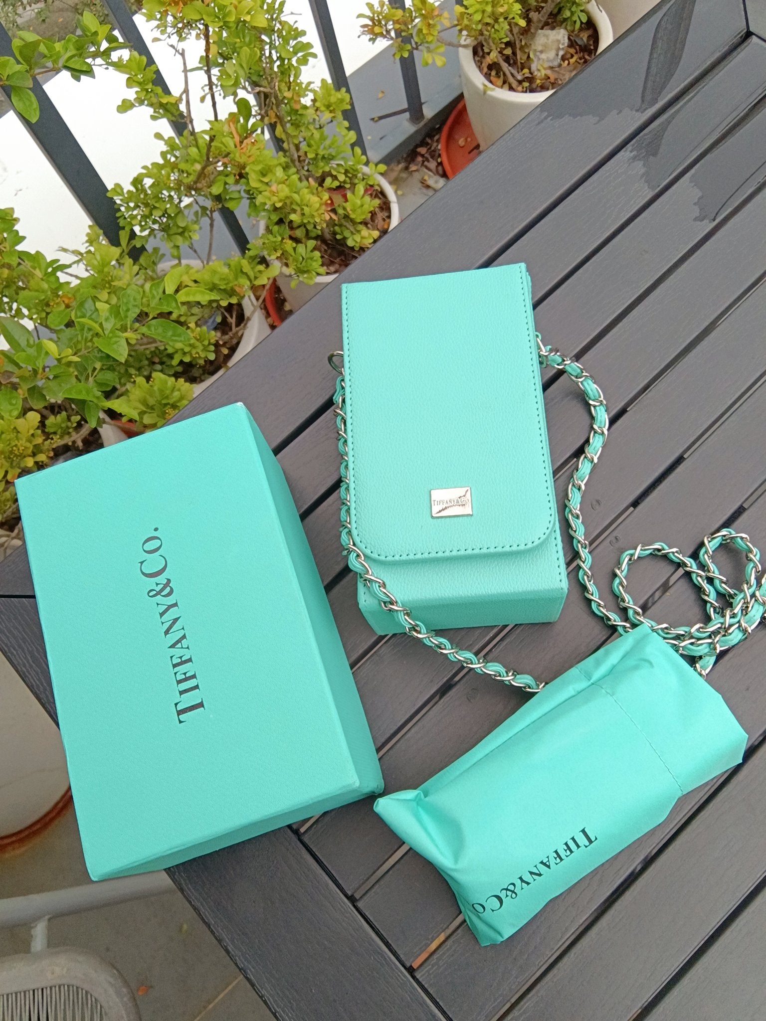 TIFFANY RETRACTABLE UMBRELLA