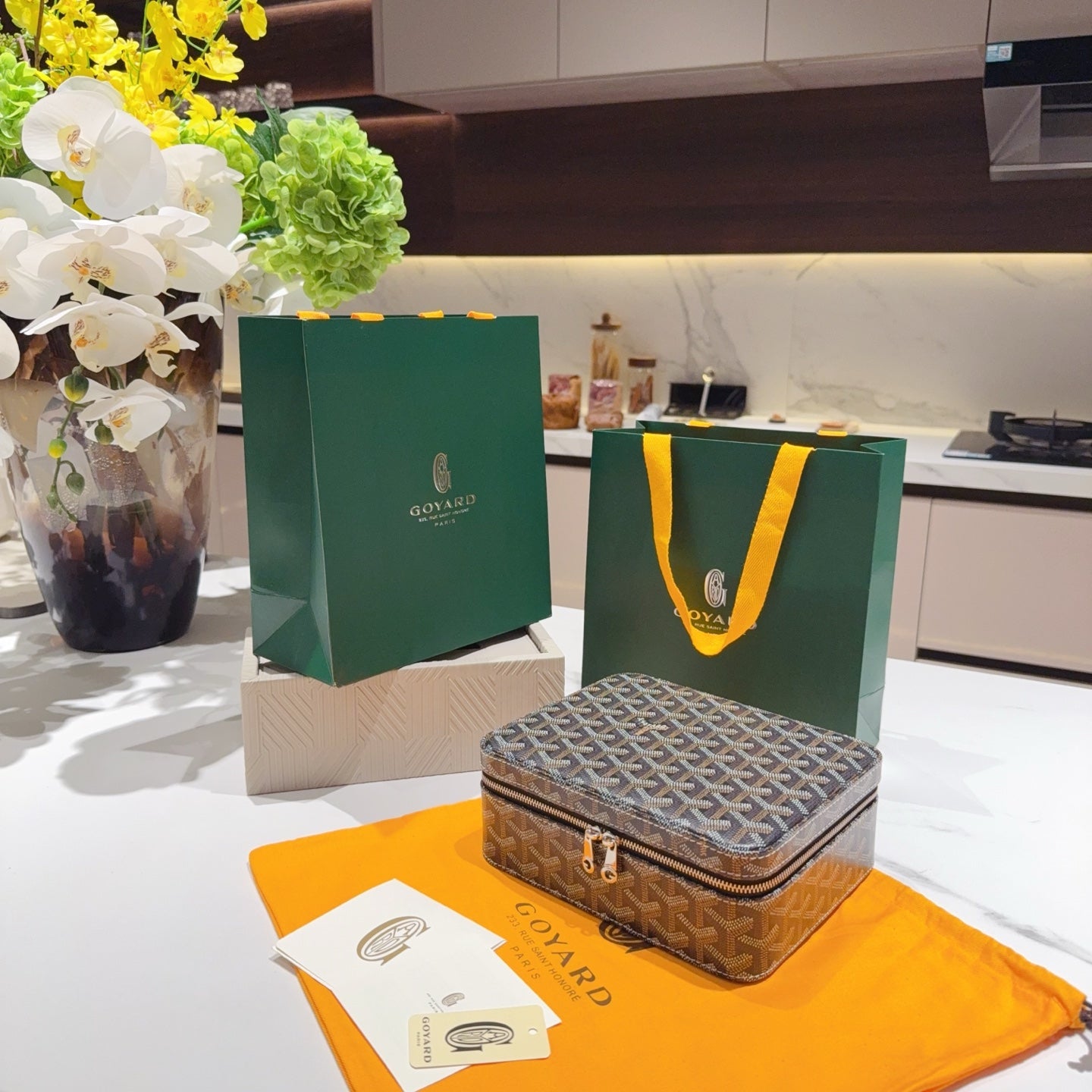 GOYARD VANITY CASE