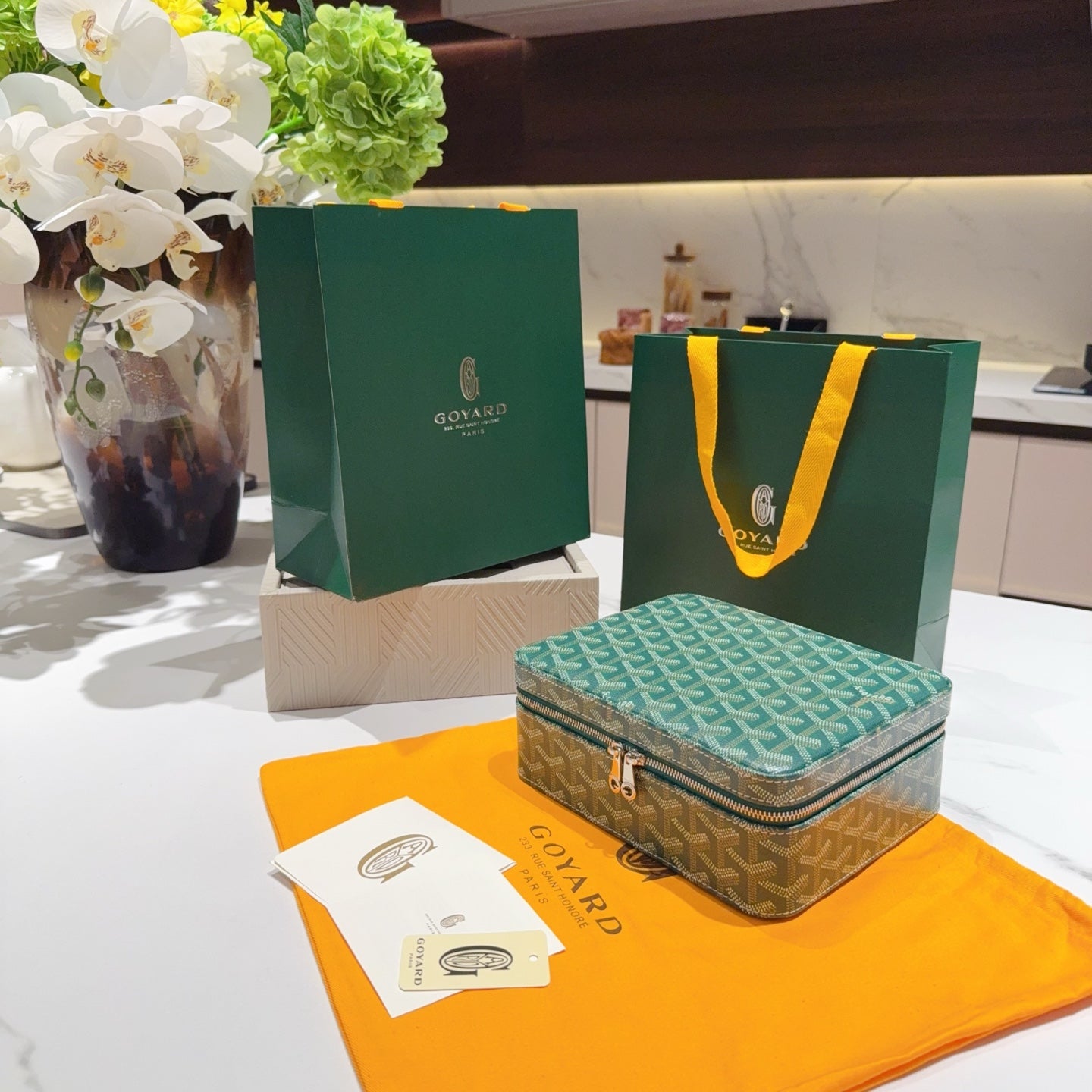 GOYARD VANITY CASE