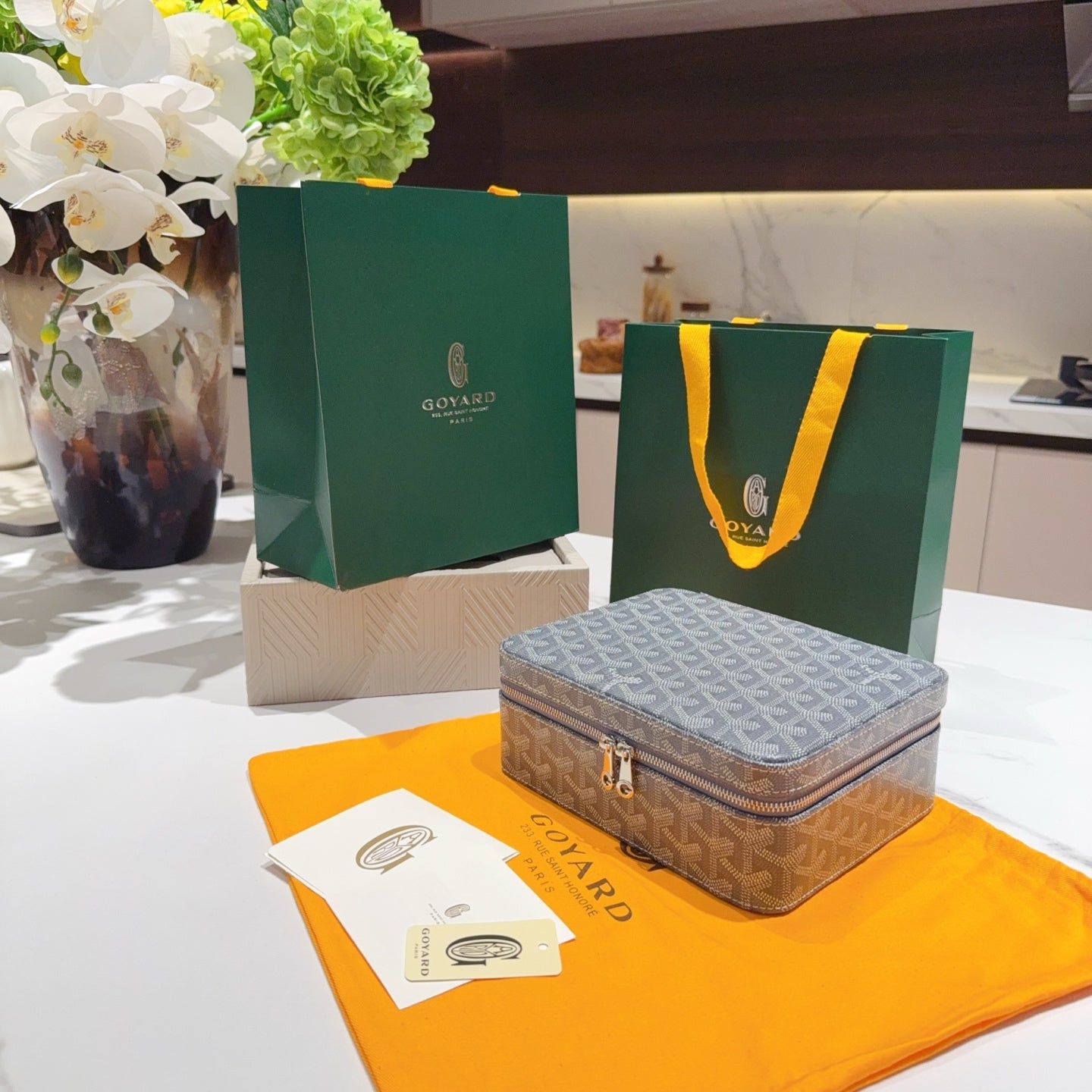 GOYARD VANITY CASE