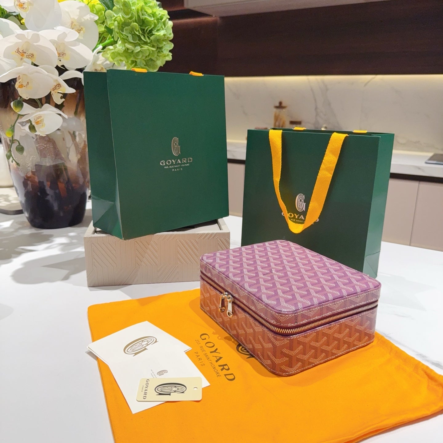 GOYARD VANITY CASE