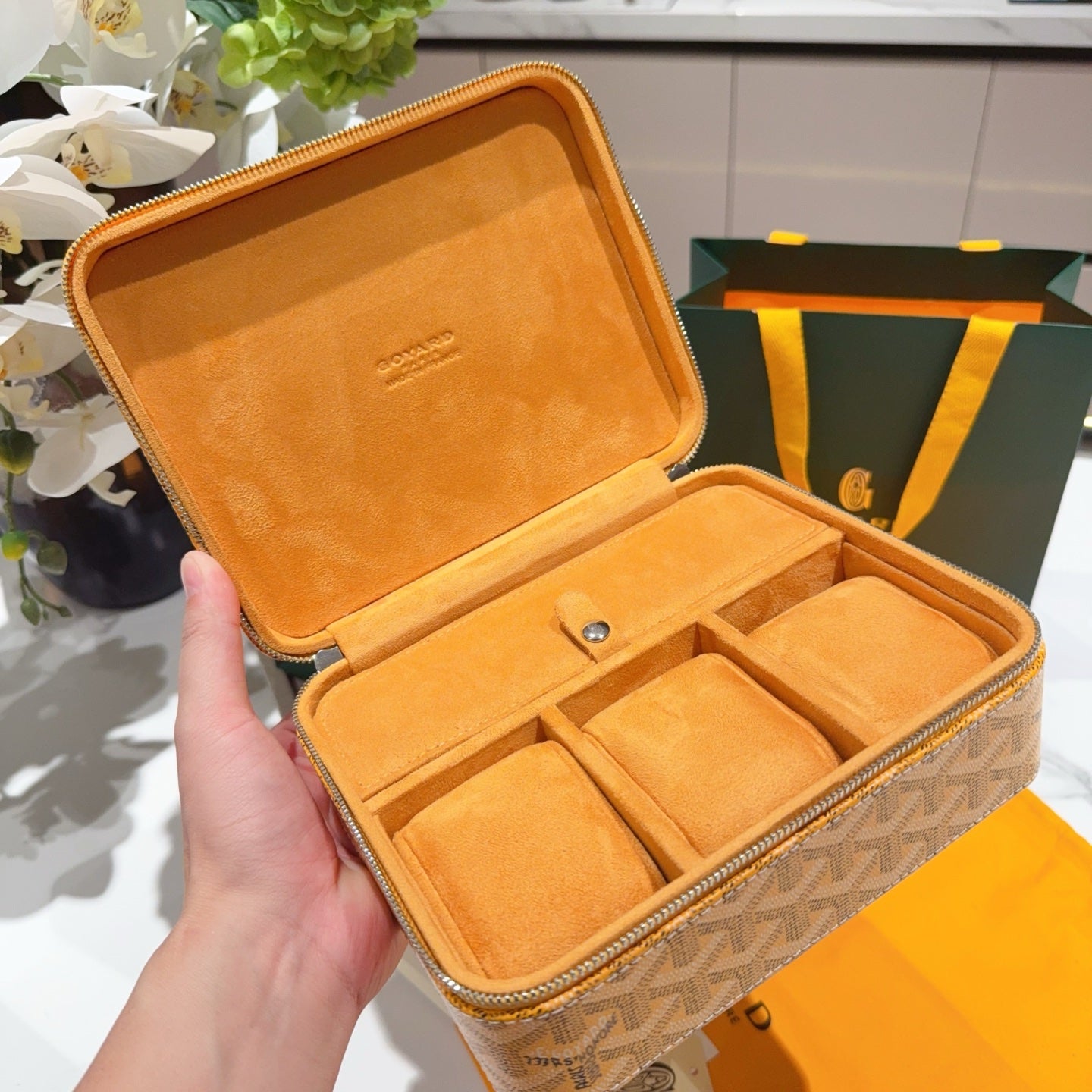 GOYARD VANITY CASE