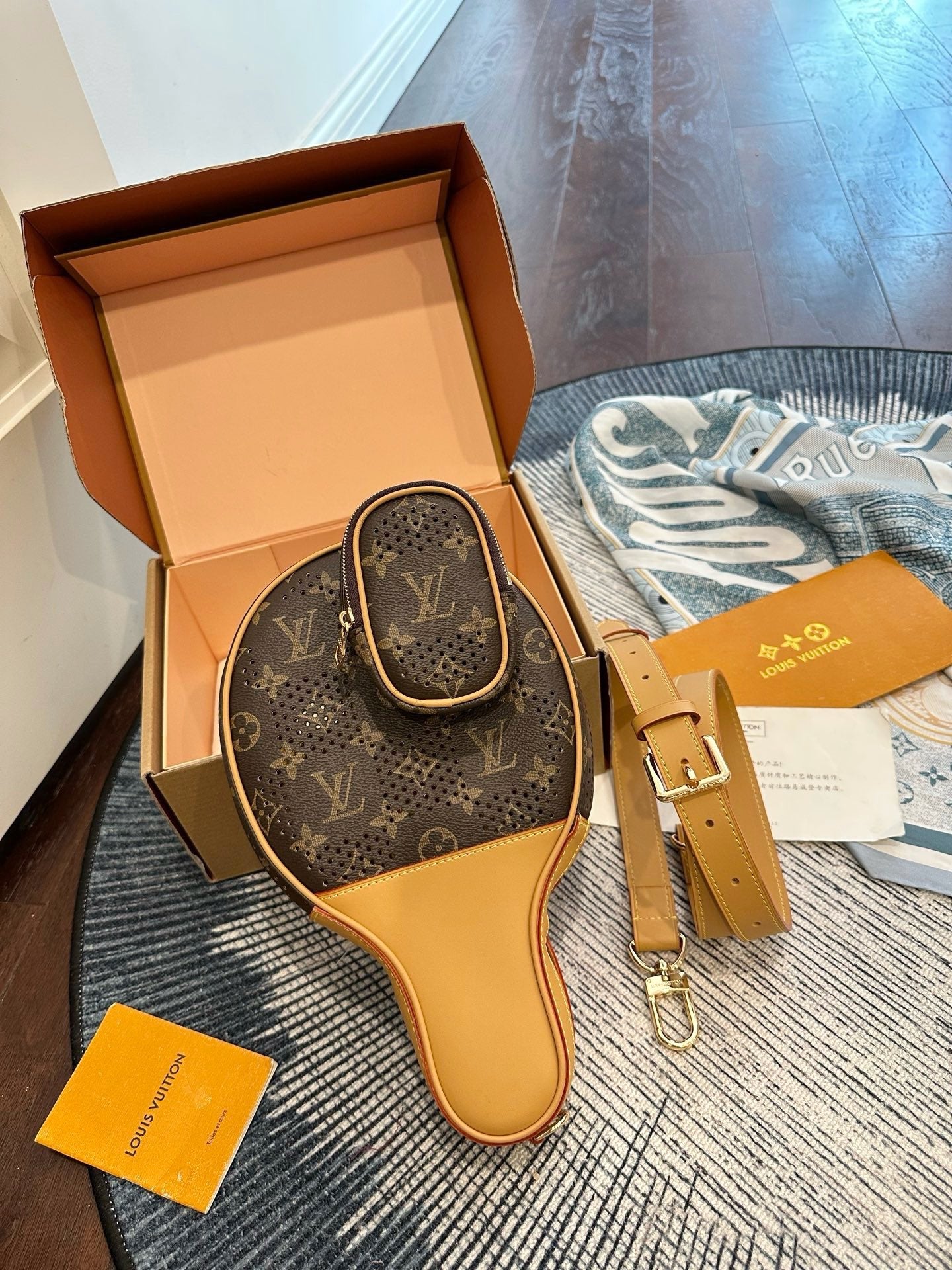 CUSTOM LV TABLE TENNIS BAG