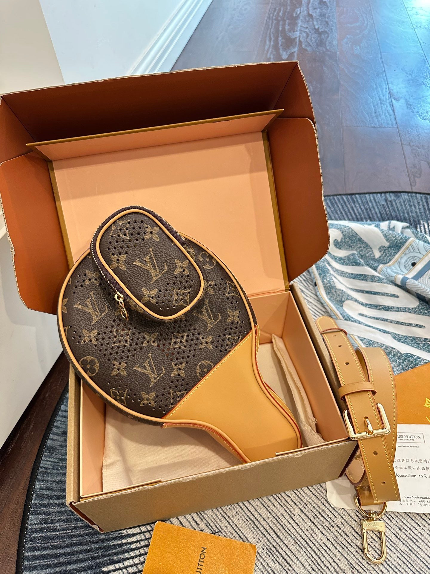 CUSTOM LV TABLE TENNIS BAG