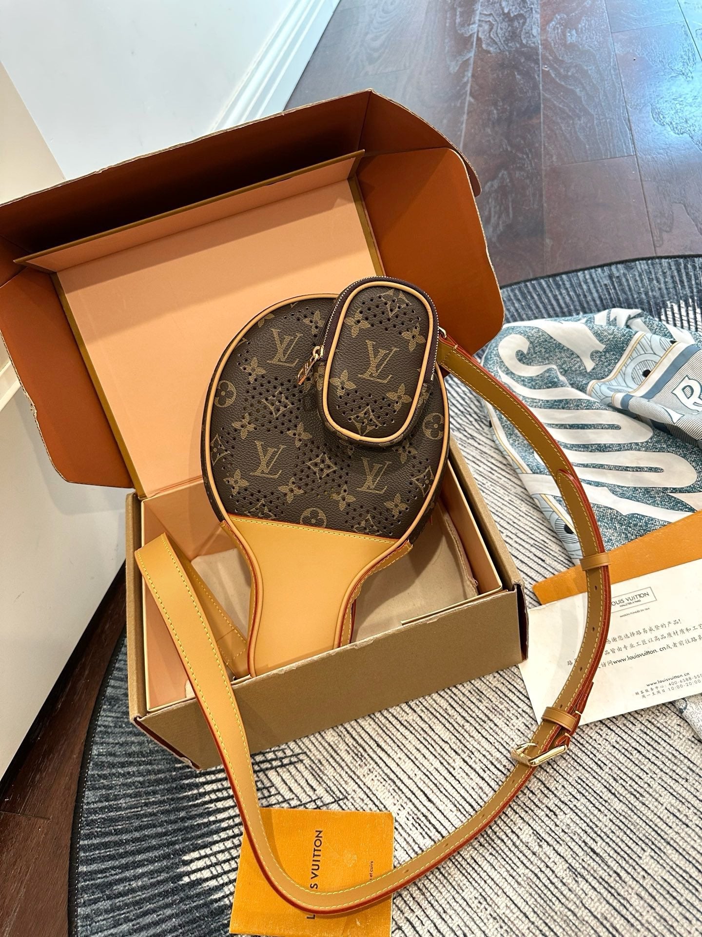 CUSTOM LV TABLE TENNIS BAG