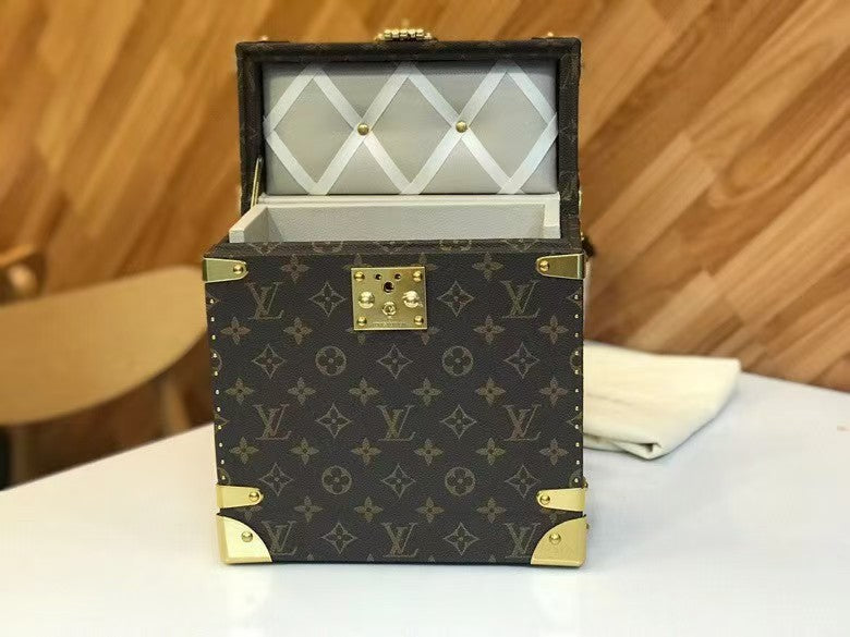 CUSTOM LV BROWN PERFUME BOX