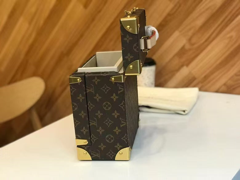 CUSTOM LV BROWN PERFUME BOX