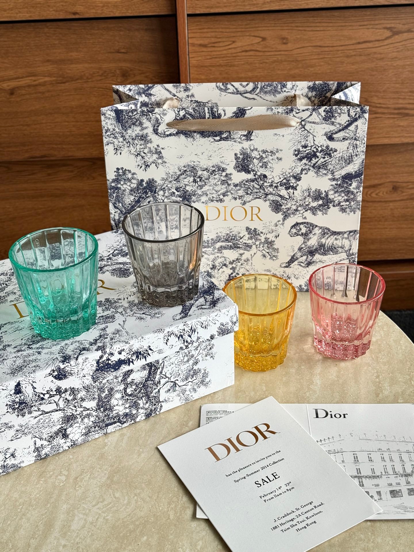CHRISTIAN 4 GLASS CUP SET 4.0