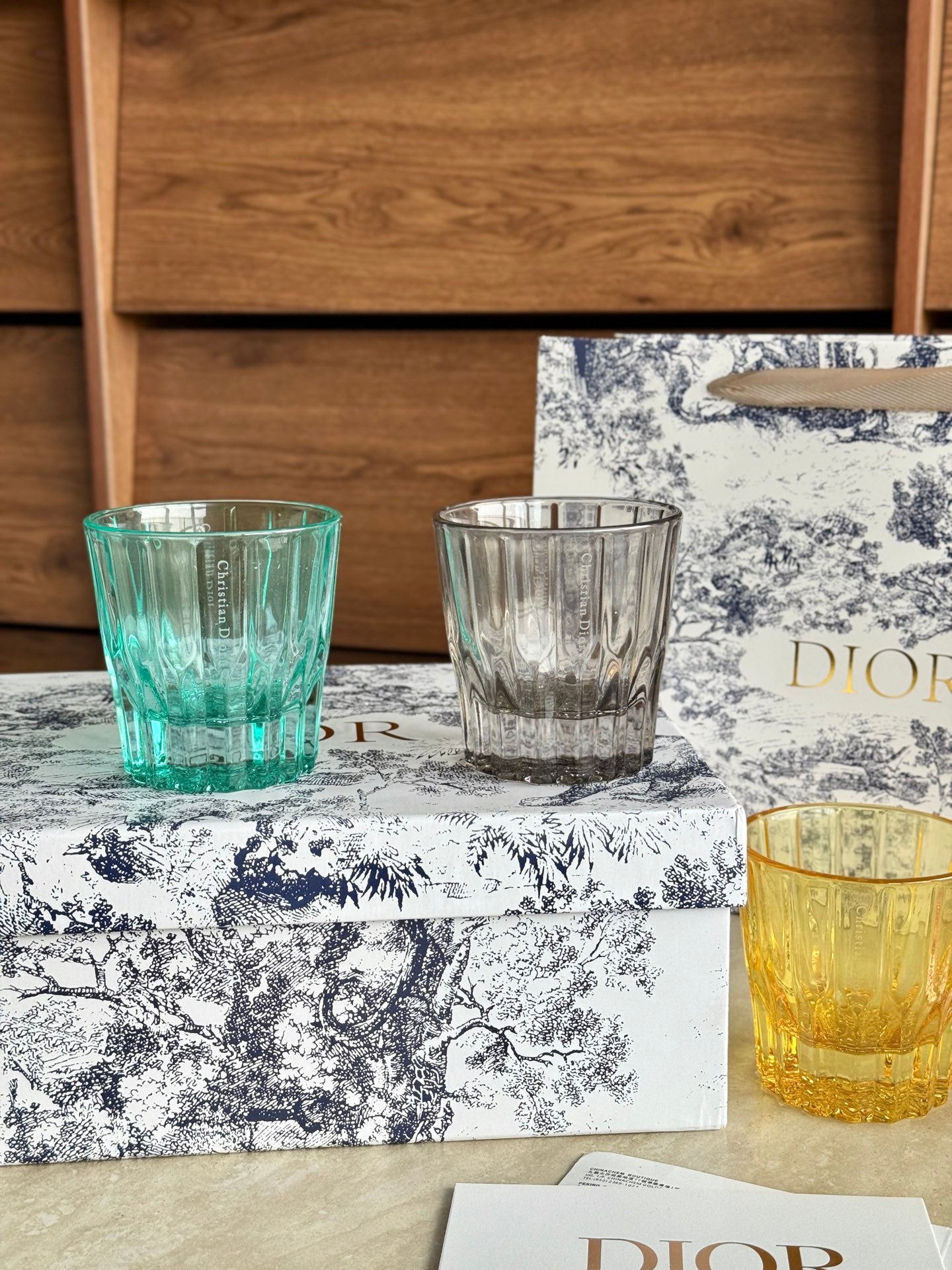 CHRISTIAN 4 GLASS CUP SET 4.0