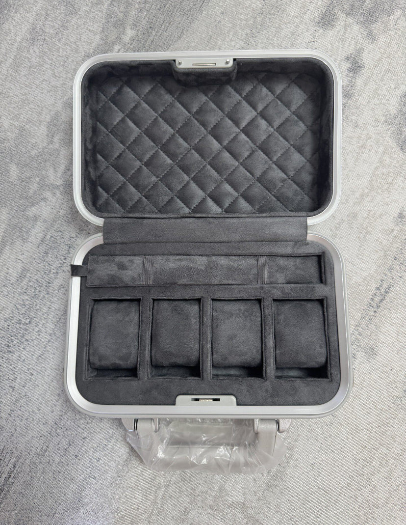 RIMOWA SILVER TRAVEL WATCH CASE
