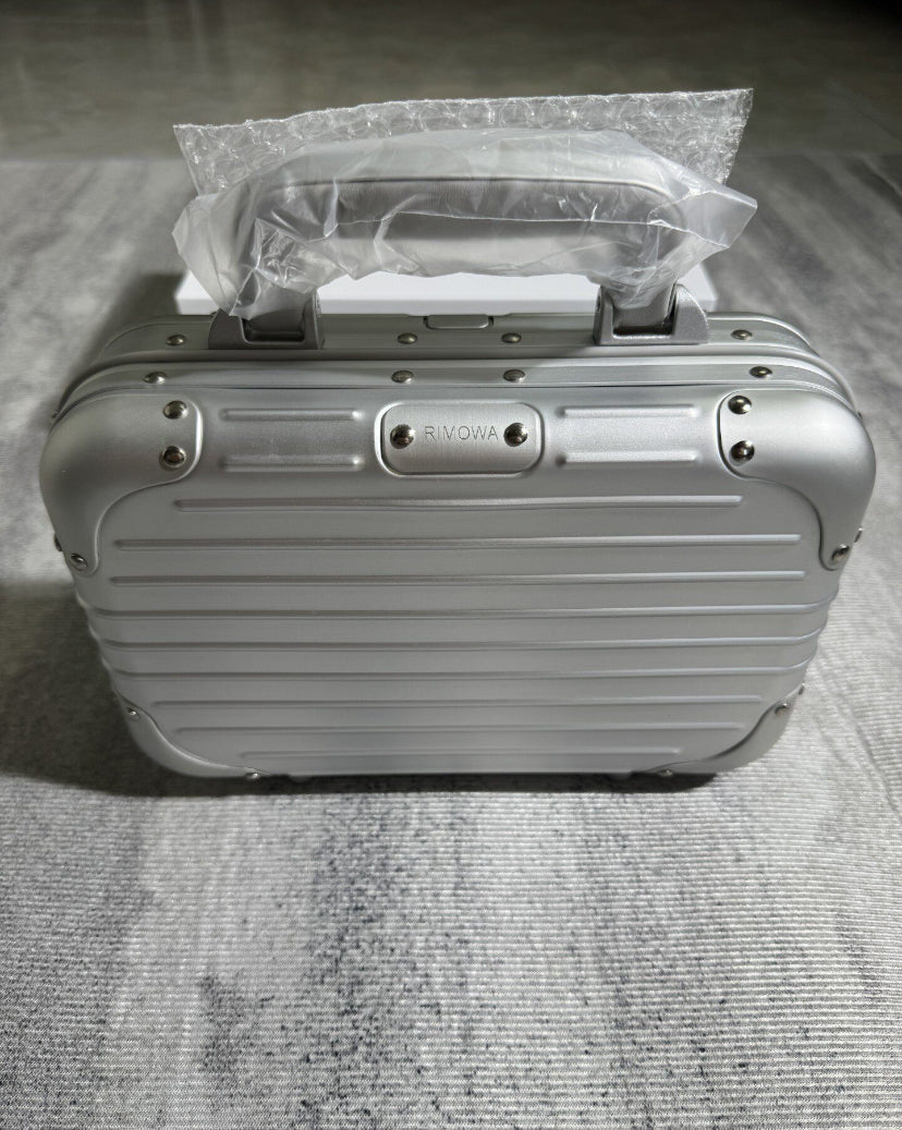 RIMOWA SILVER TRAVEL WATCH CASE