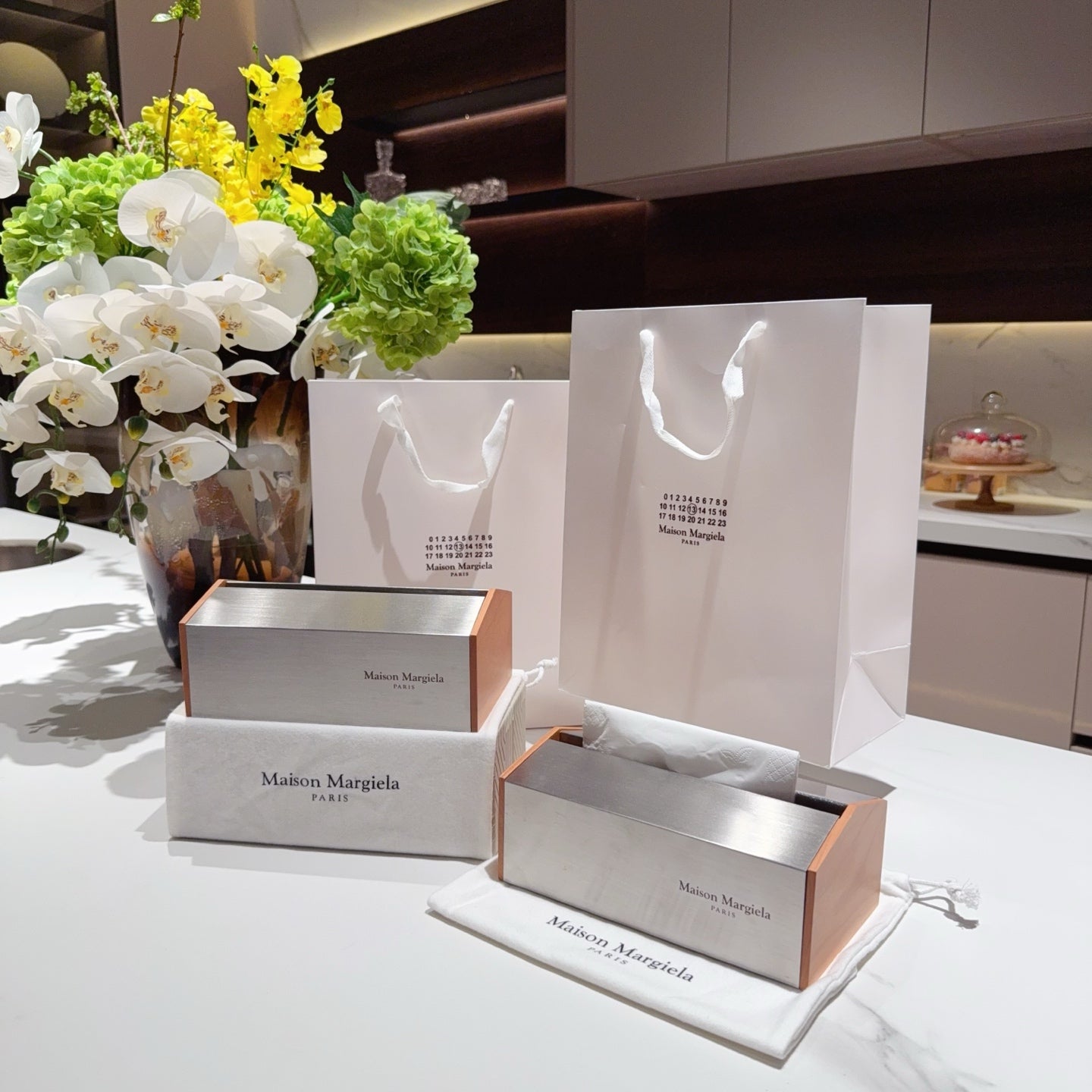 MAISON MARGIELA TISSUE BOX COVER