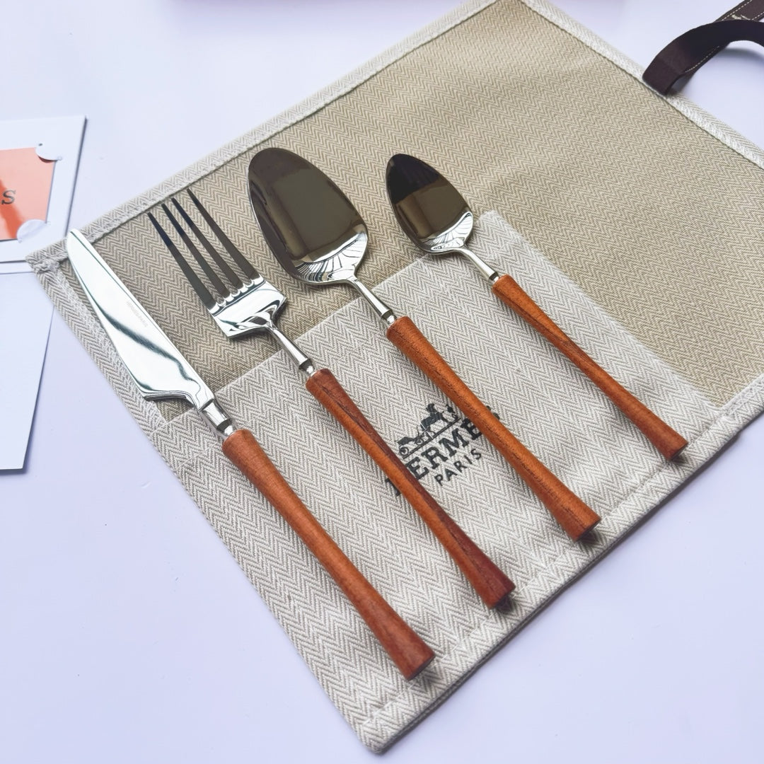 HERMES SINGLE CUTLERY SET 3.0