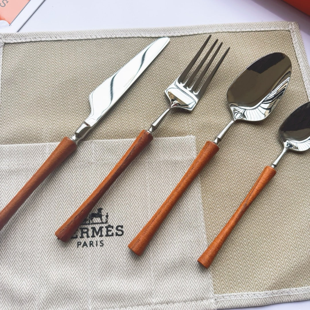 HERMES SINGLE CUTLERY SET 3.0