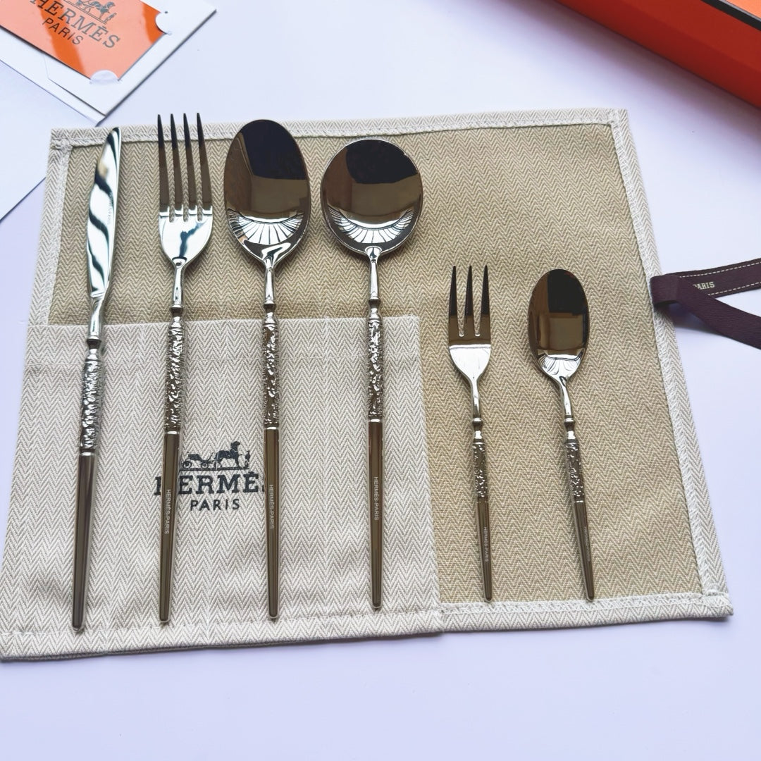 HERMES SINGLE CUTLERY SET 4.0
