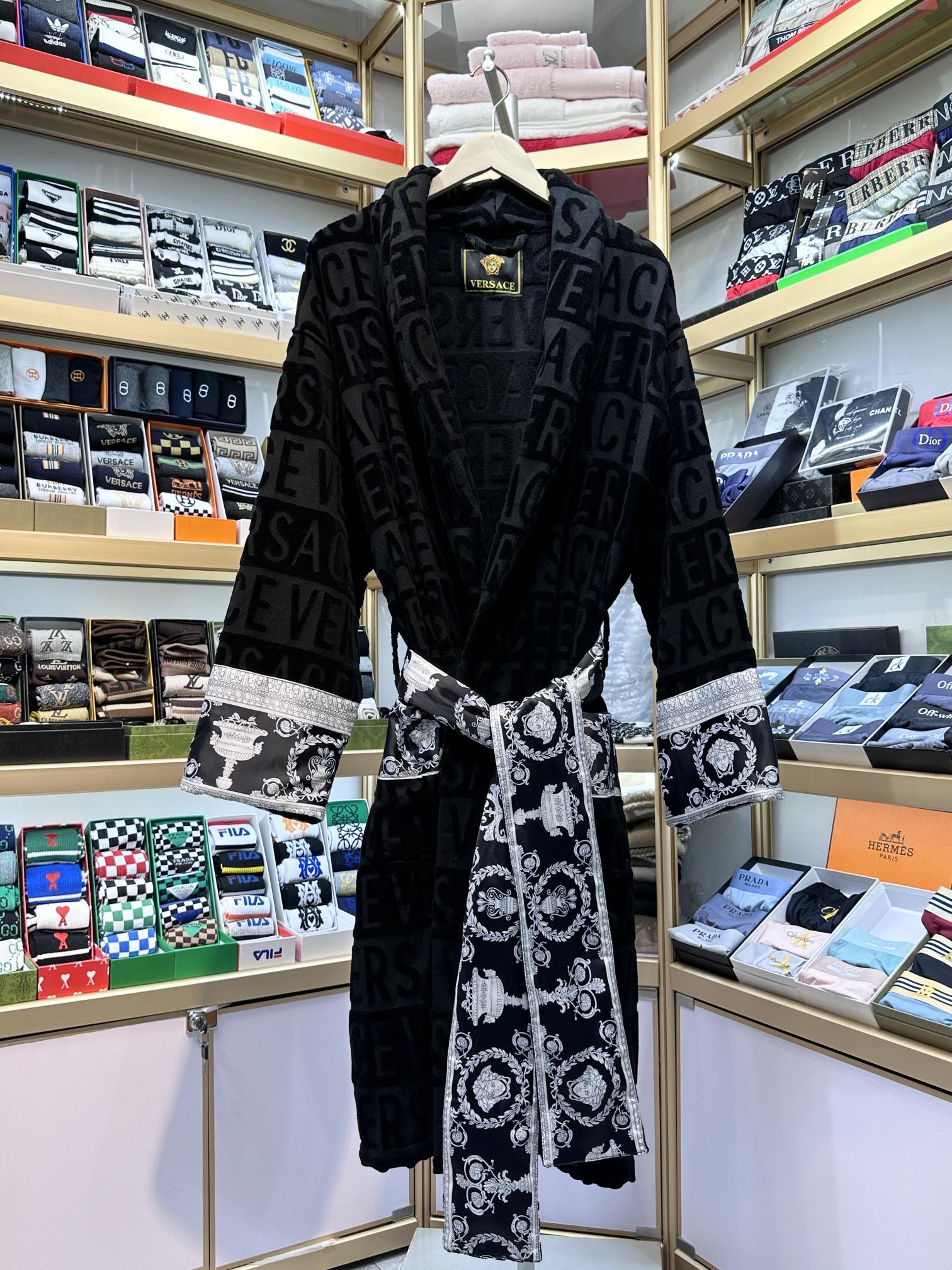 VERSACE BAROQUE BATH ROBE