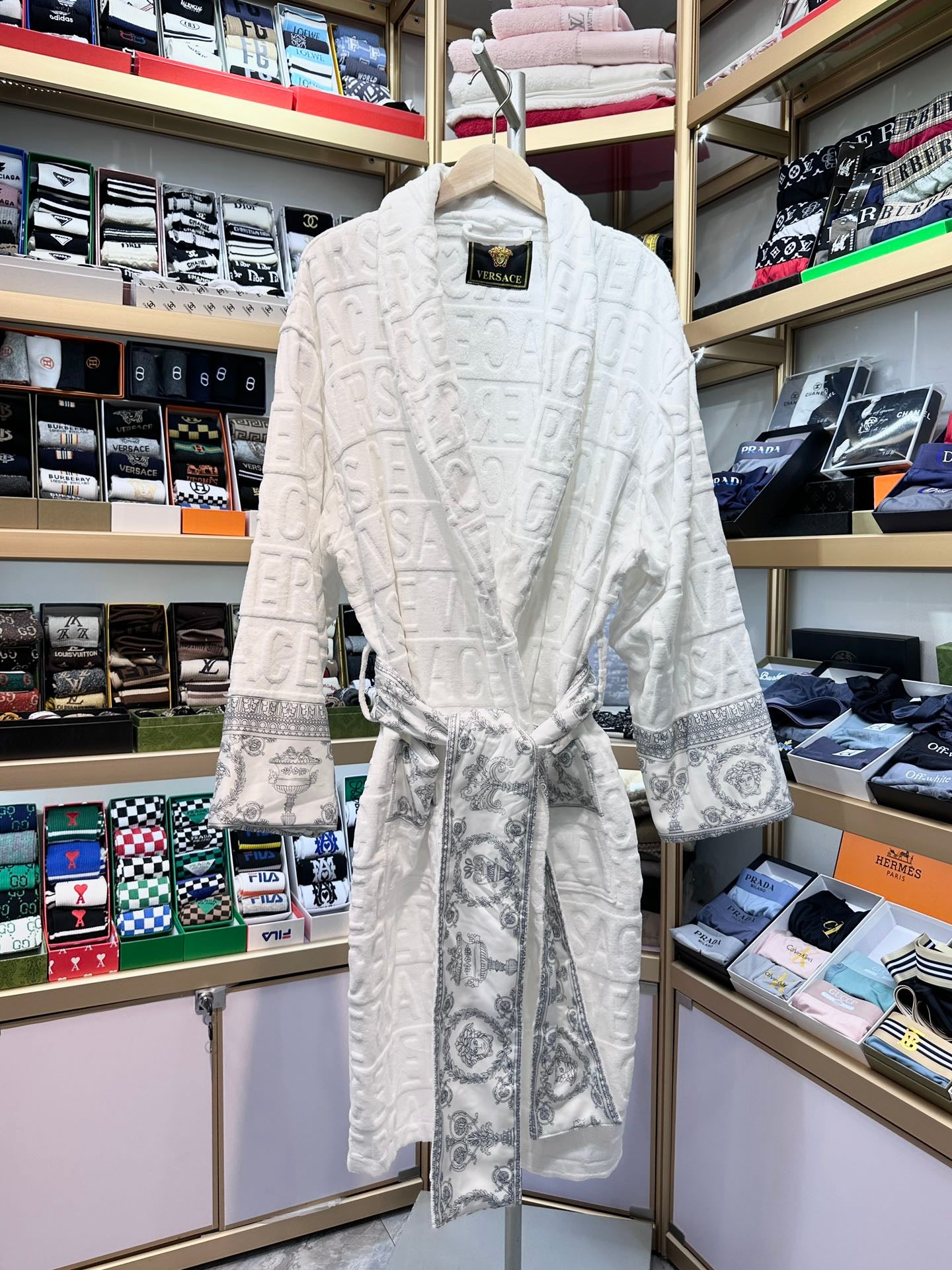 VERSACE BAROQUE BATH ROBE