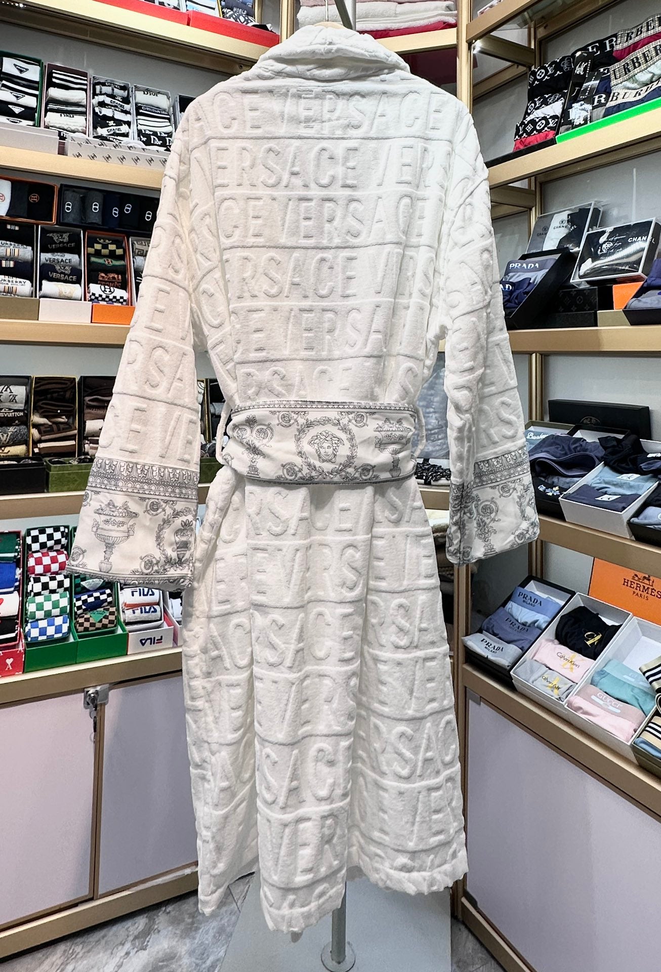 VERSACE BAROQUE BATH ROBE
