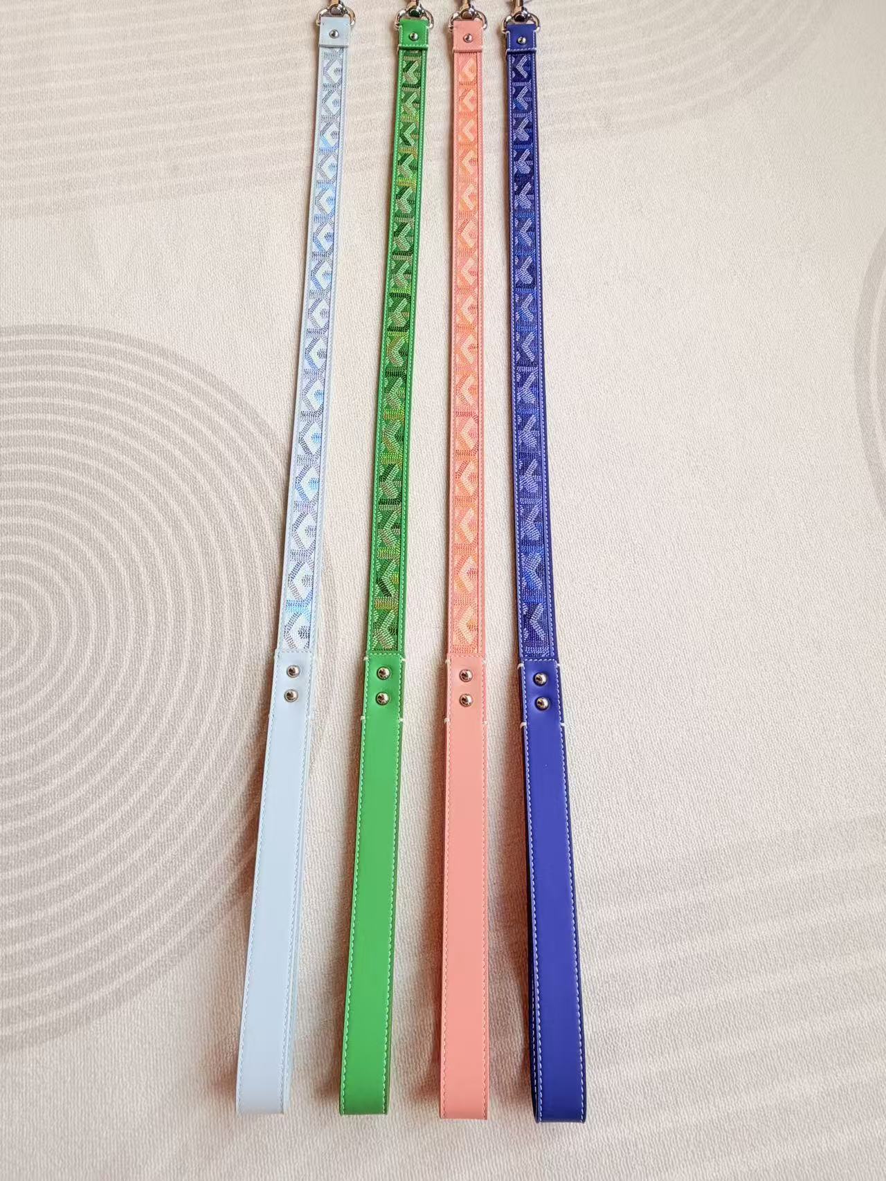 GOYARD DOG COLLAR AND LEASH 2.0
