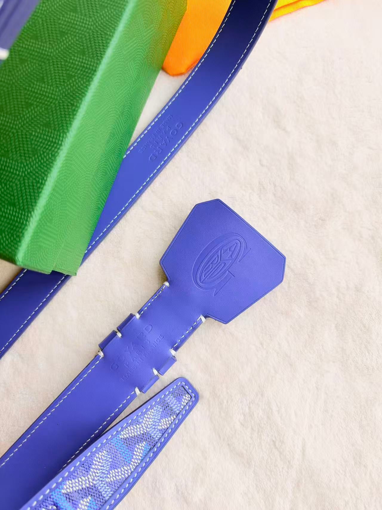 GOYARD DOG COLLAR AND LEASH 2.0